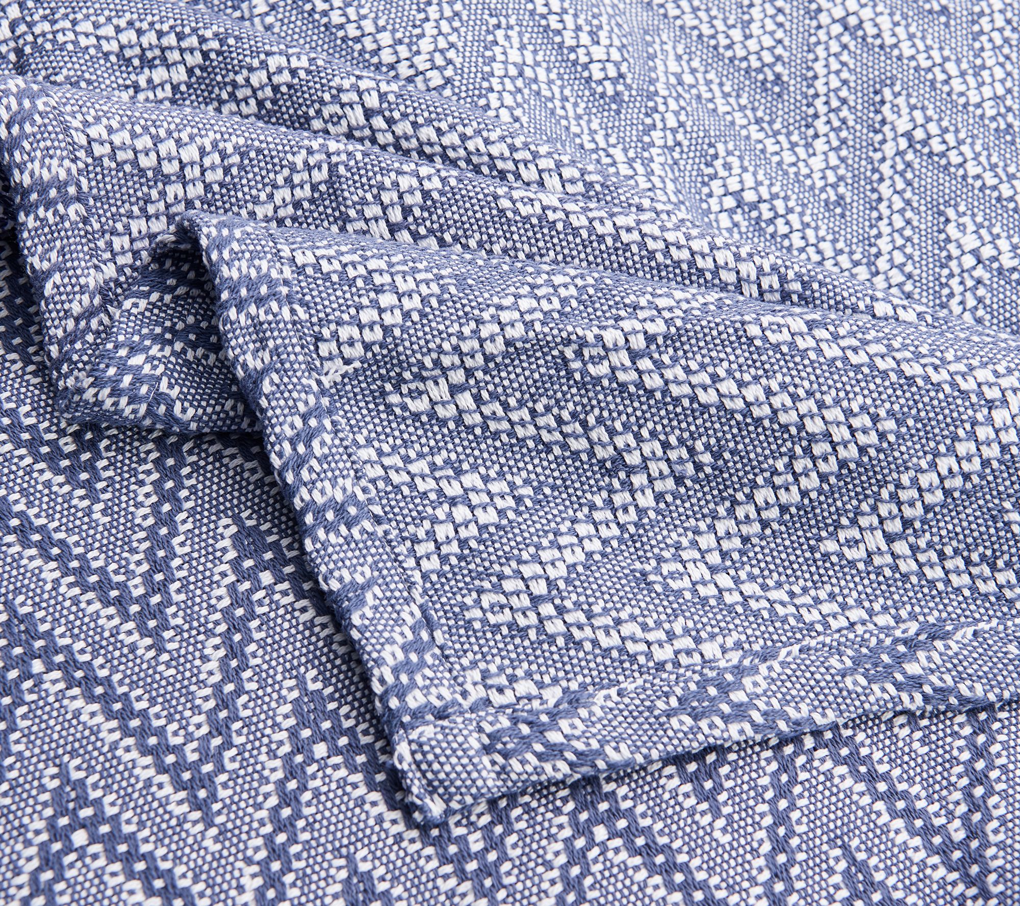 Northern Nights 100 Cotton Printed Chevron Blanket King