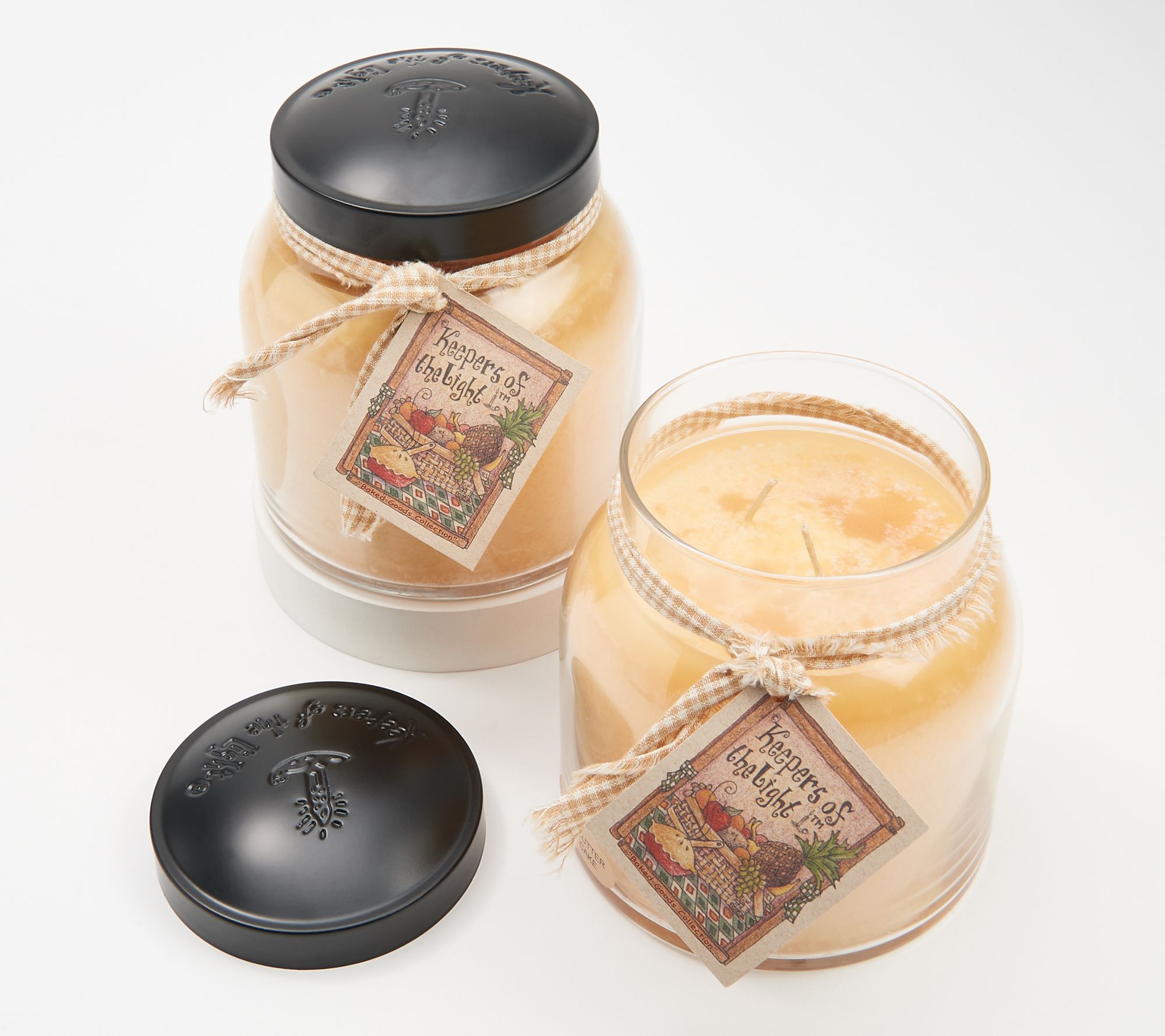 A Cheerful Giver Set of (2) 34oz Harvest Candle Papa Jars