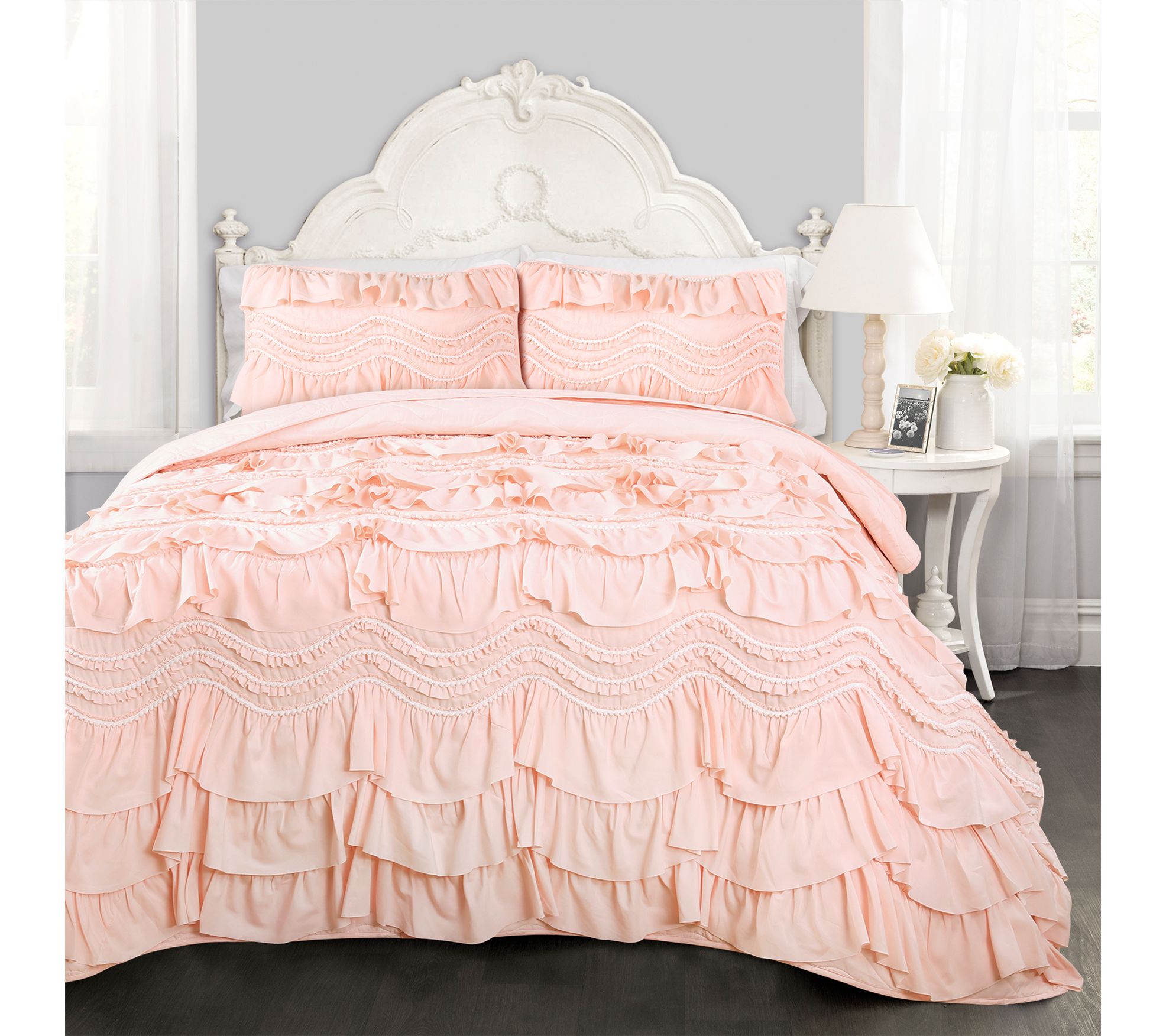 Kemmy Quilt 3Piece Full/Queen Quilt Set by Lush Decor
