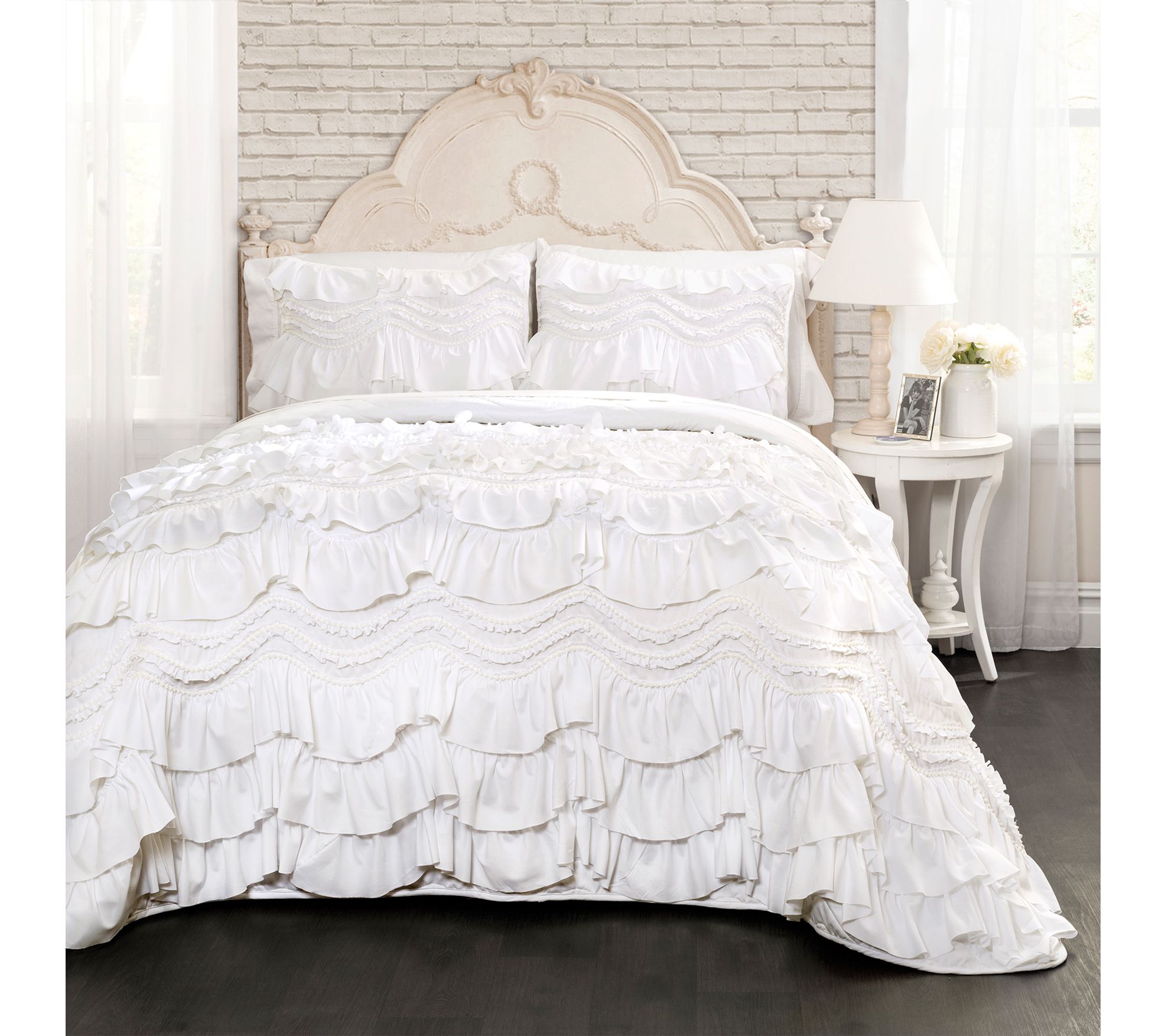 Kemmy Quilt 3-Piece Full/Queen Quilt Set by Lush Decor