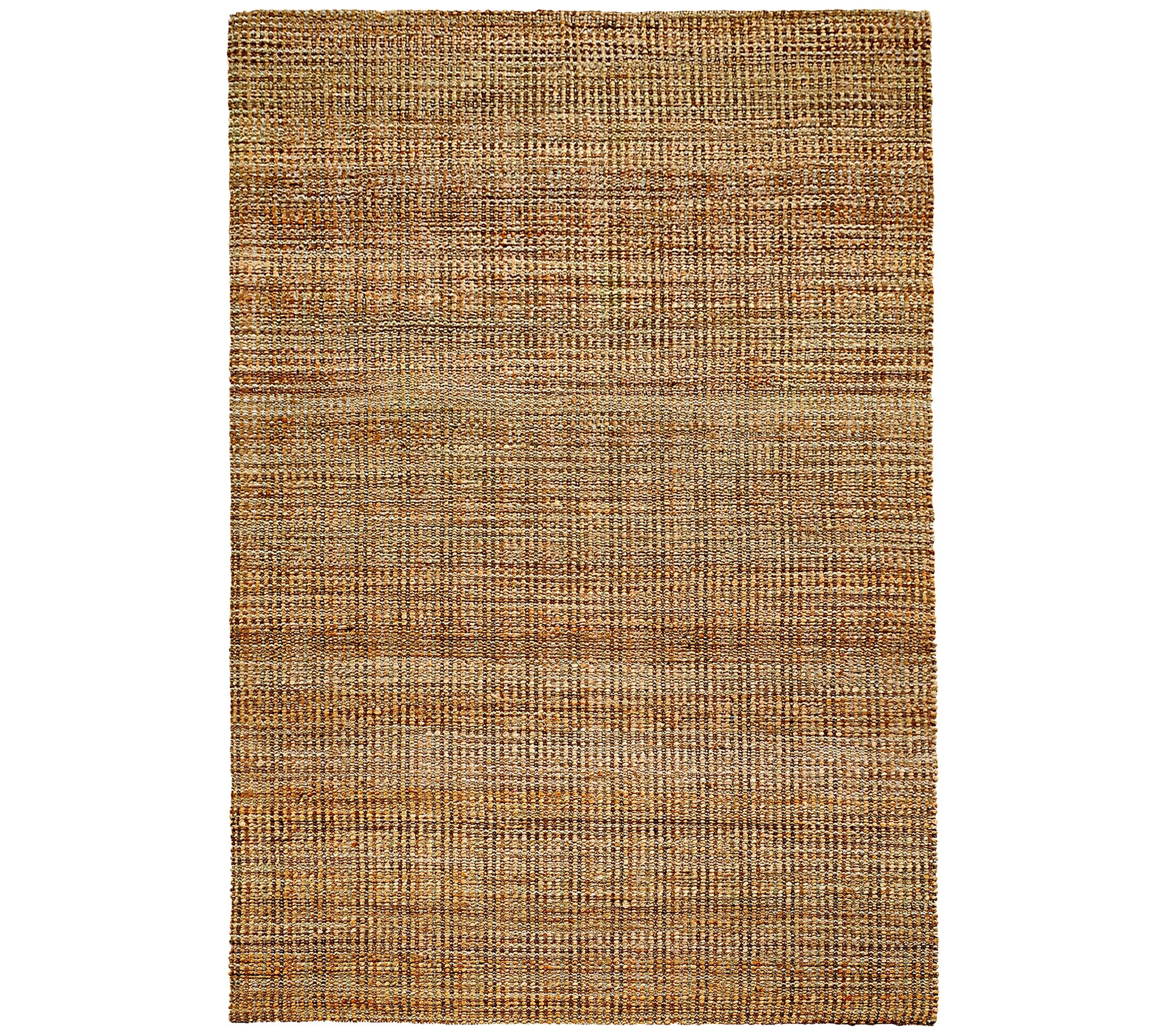 Ox Bay 5' x 7'9" Jute and Chenille Brown PlaidArea Rug