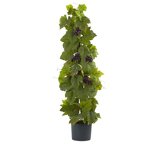 42" Grape Leaf Deluxe Climbing Plant by NearlyNatural