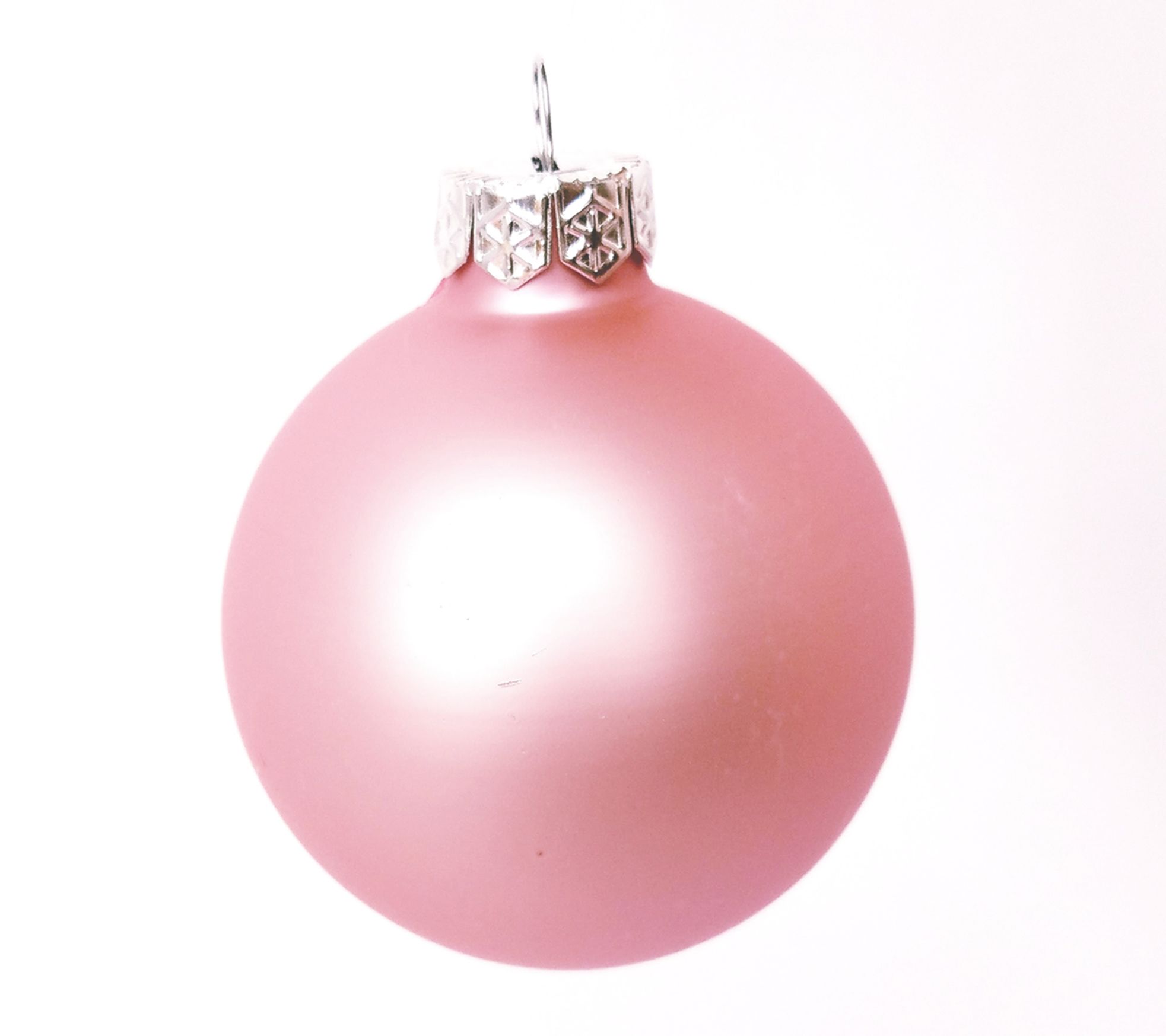 Whitehurst 40-Pc Set of 1.25" Glass Ornaments,atte Finish