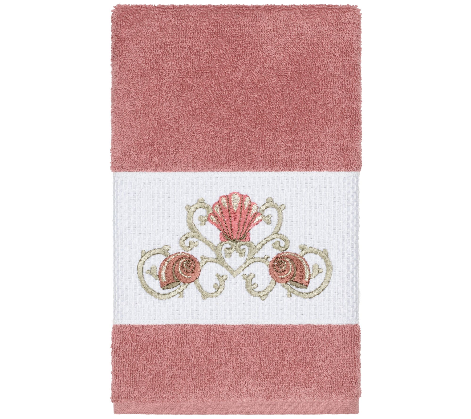 Linum Home Textiles Bella Embellished Hand Towel