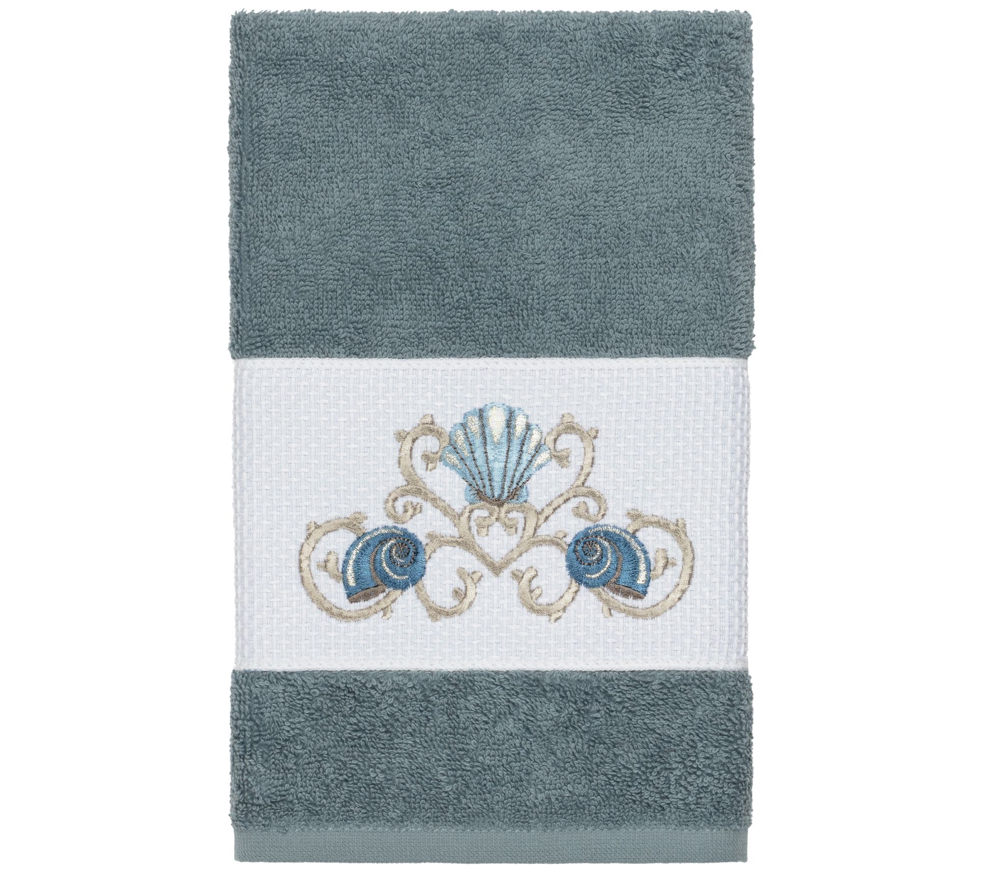 Linum Home Textiles Bella Embellished Hand Towel