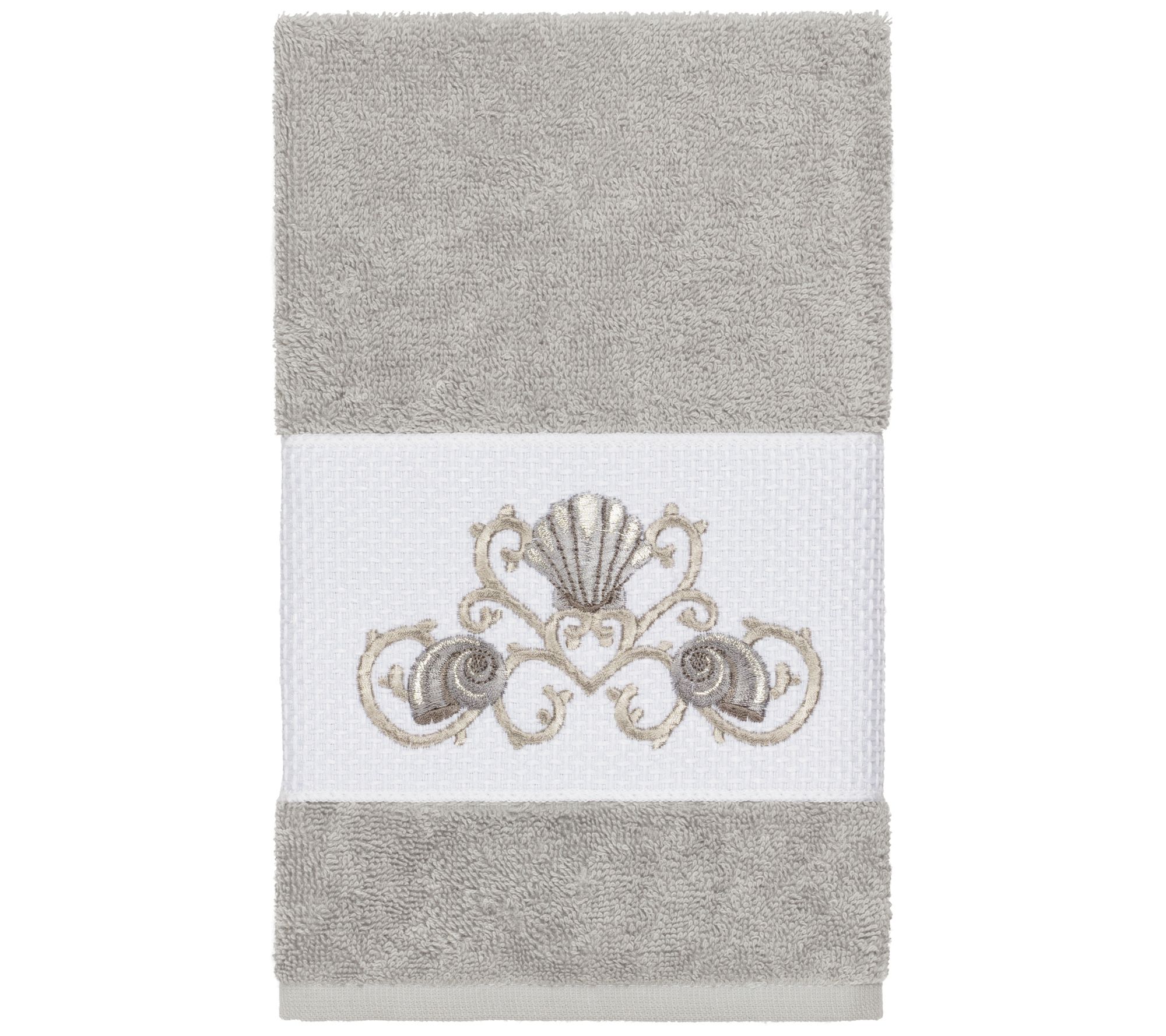 Linum Home Textiles Bella Embellished Hand Towel