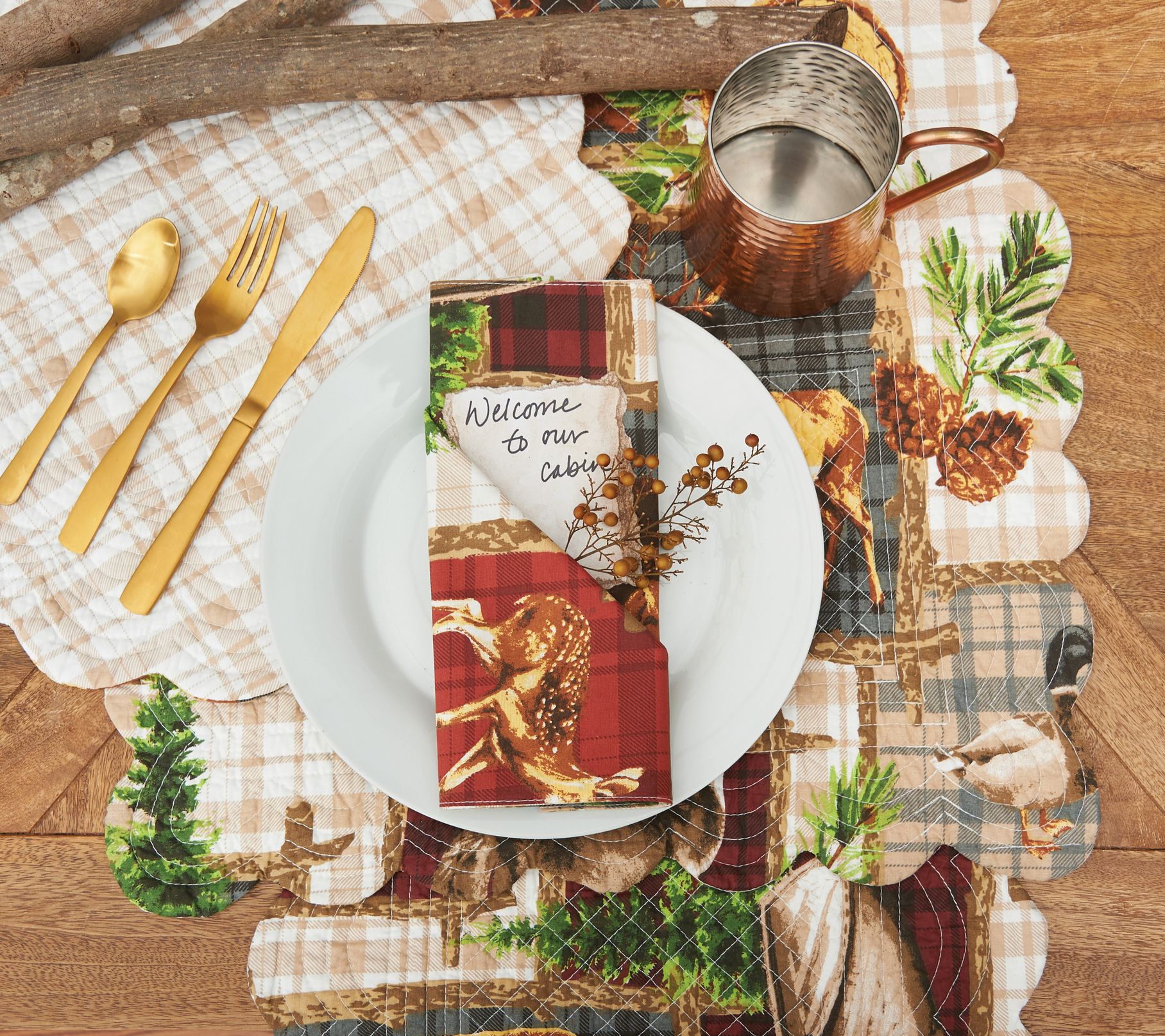 Chic Retreat Placemat Set 4