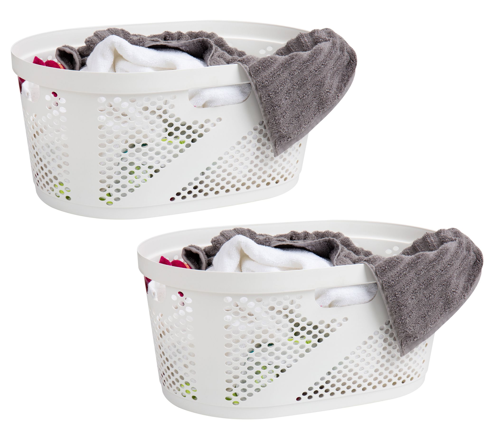 Mind Reader Basket Collection, Laundry Hamper, Set of 2
