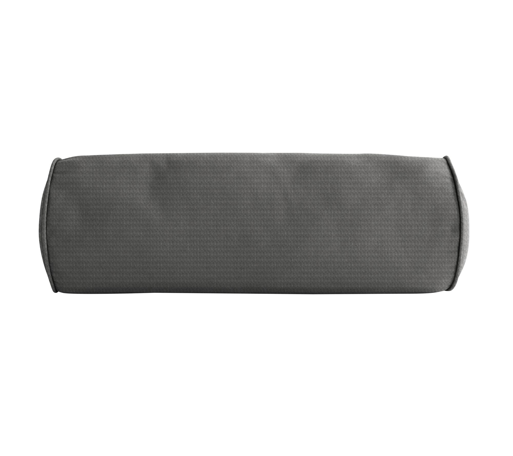 Sorra Home Outdura Steel Bolster Pillow 16 in x6 in x 6 in