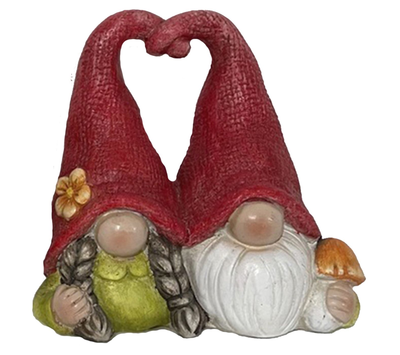 Santa's Workshop Inc. 7.5" Resin Gnomes in Love