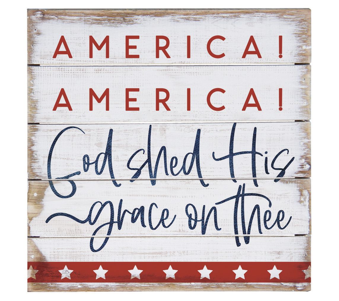 Sincere Surroundings 8" America America PalletPetite