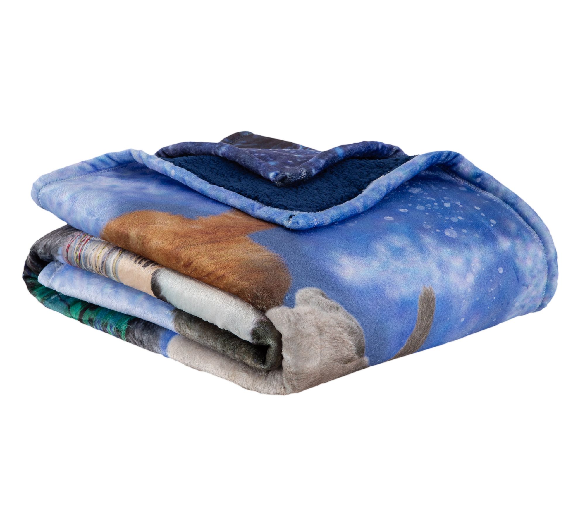 Berkshire Blanket 60x70 Holiday Printed Throw