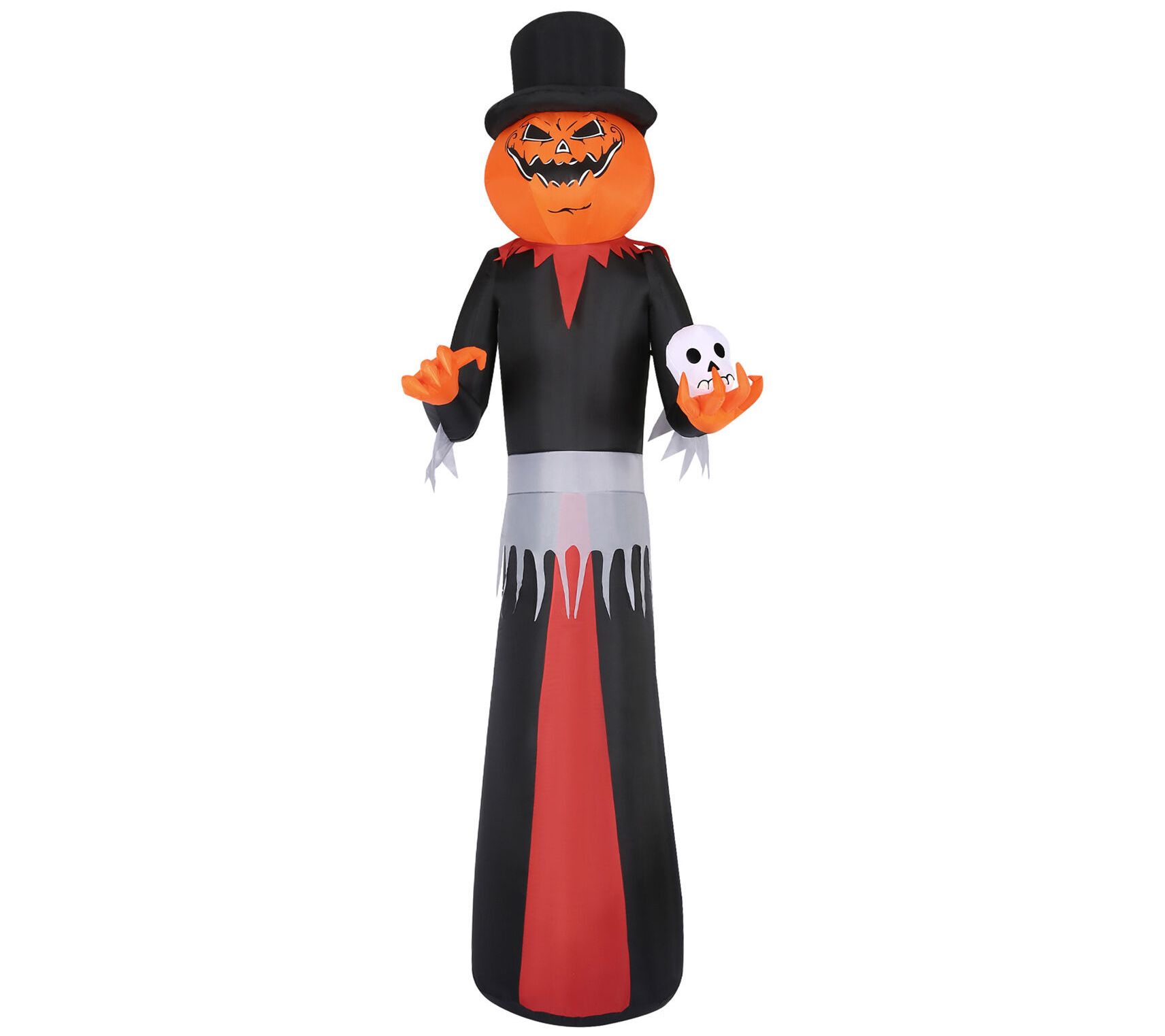 Haunted Hill Farm 12'. Pre-lit Inflatable Jack- '-Lantern