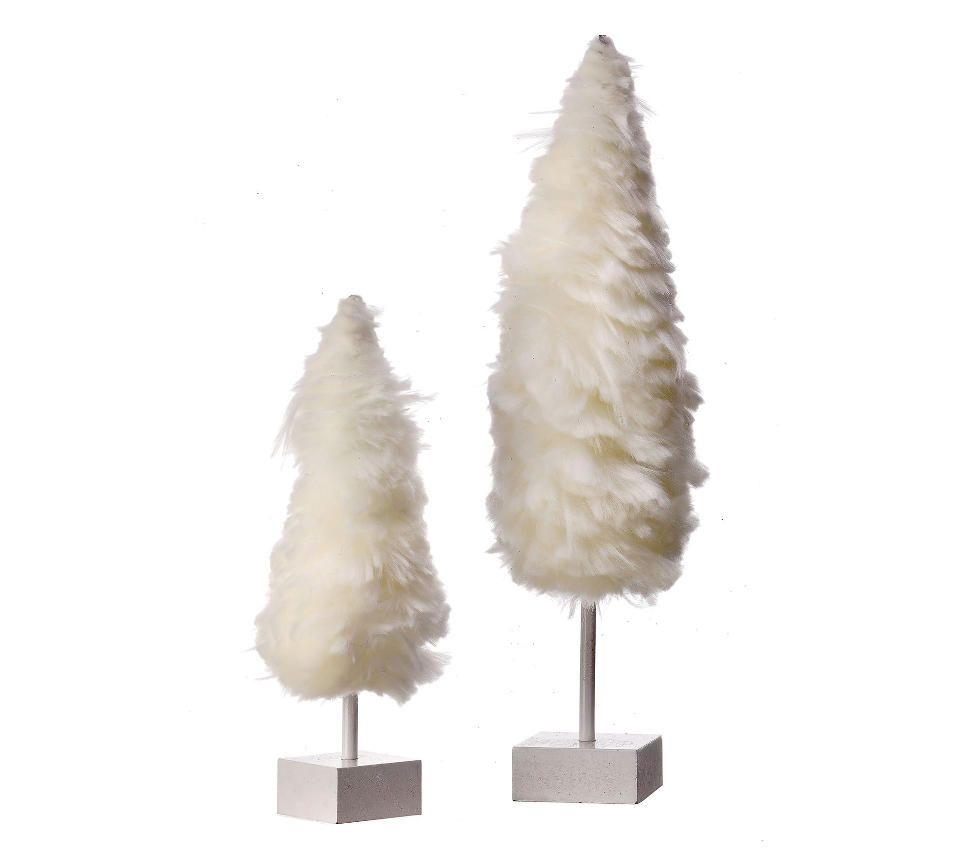 Valerie Parr Hill 2-Piece 8" & 12" Cotton CandyTrees Set