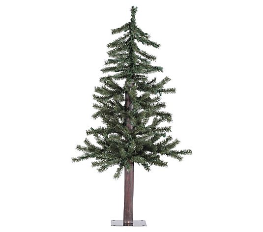 Vickerman 3' Natural Alpine Artificial Christmas Tree Unlit