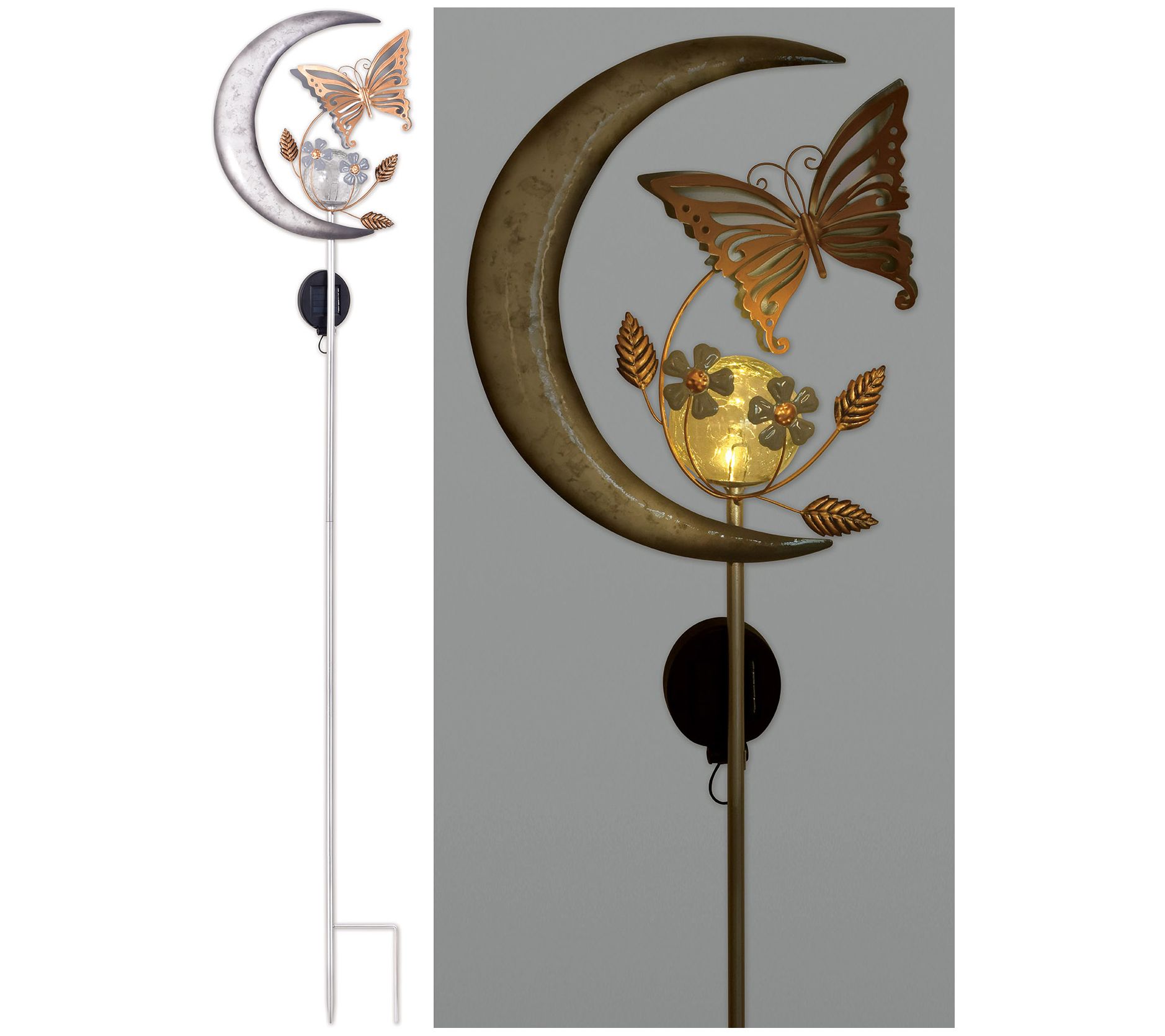 Sunset Vista Designs Moon Solar Stake