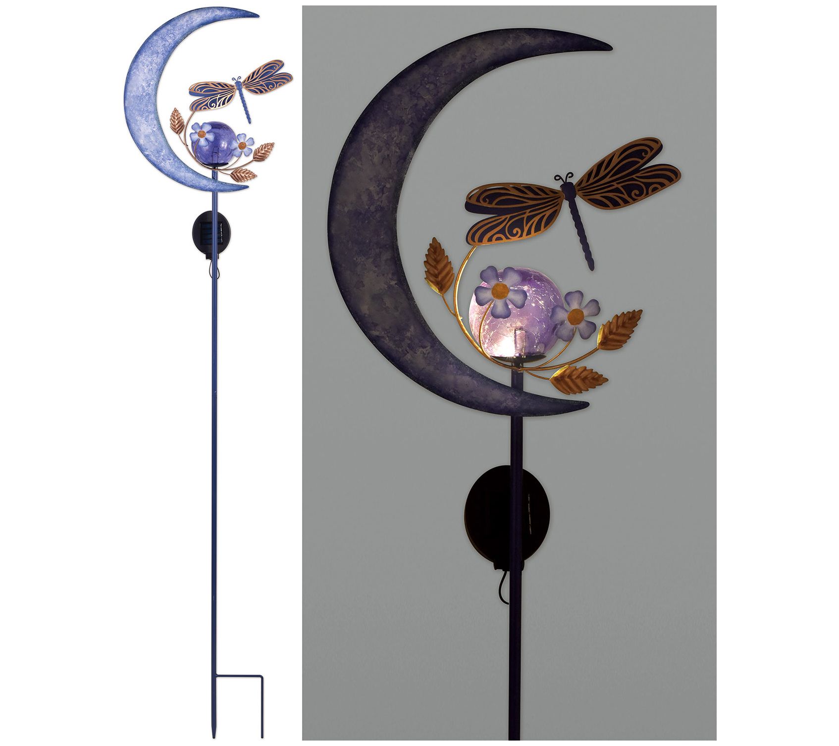 Sunset Vista Designs Moon Solar Stake