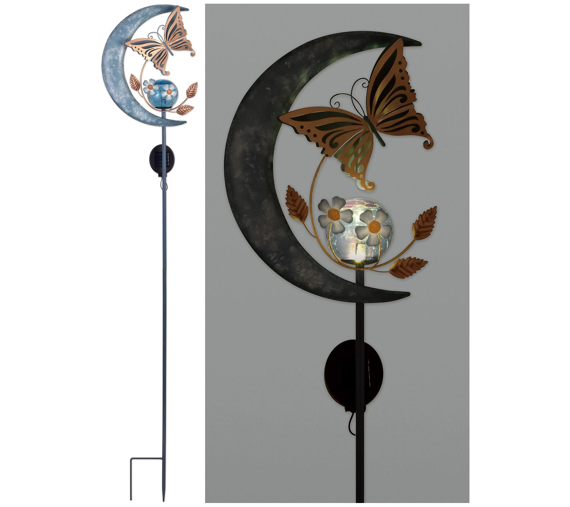 Sunset Vista Designs Moon Solar Stake
