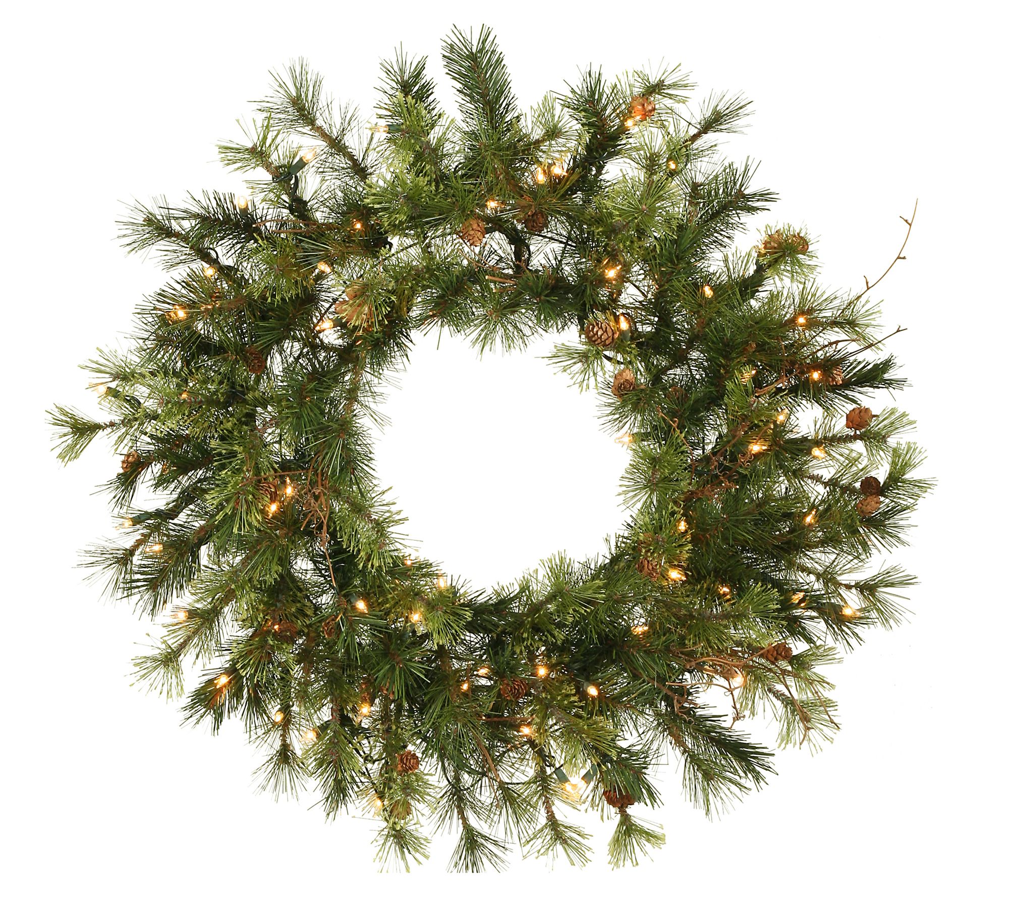 Vickerman 30" Mixed Country Pine Artificial Christmas Wreath