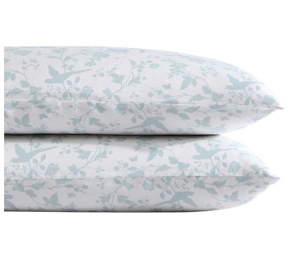 Laura Ashley Garden Palace - Blue Standard ShamPillowcase