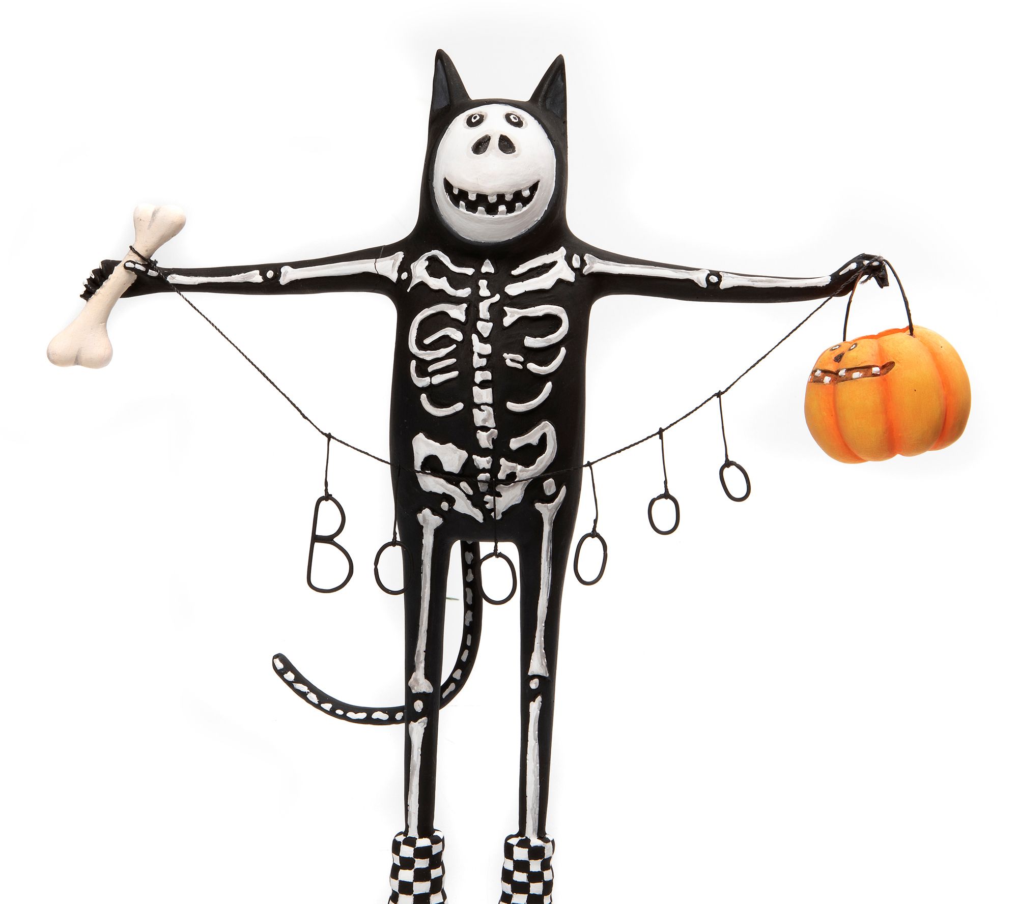 MacKenzie-Childs Boo Boney Cat Figure