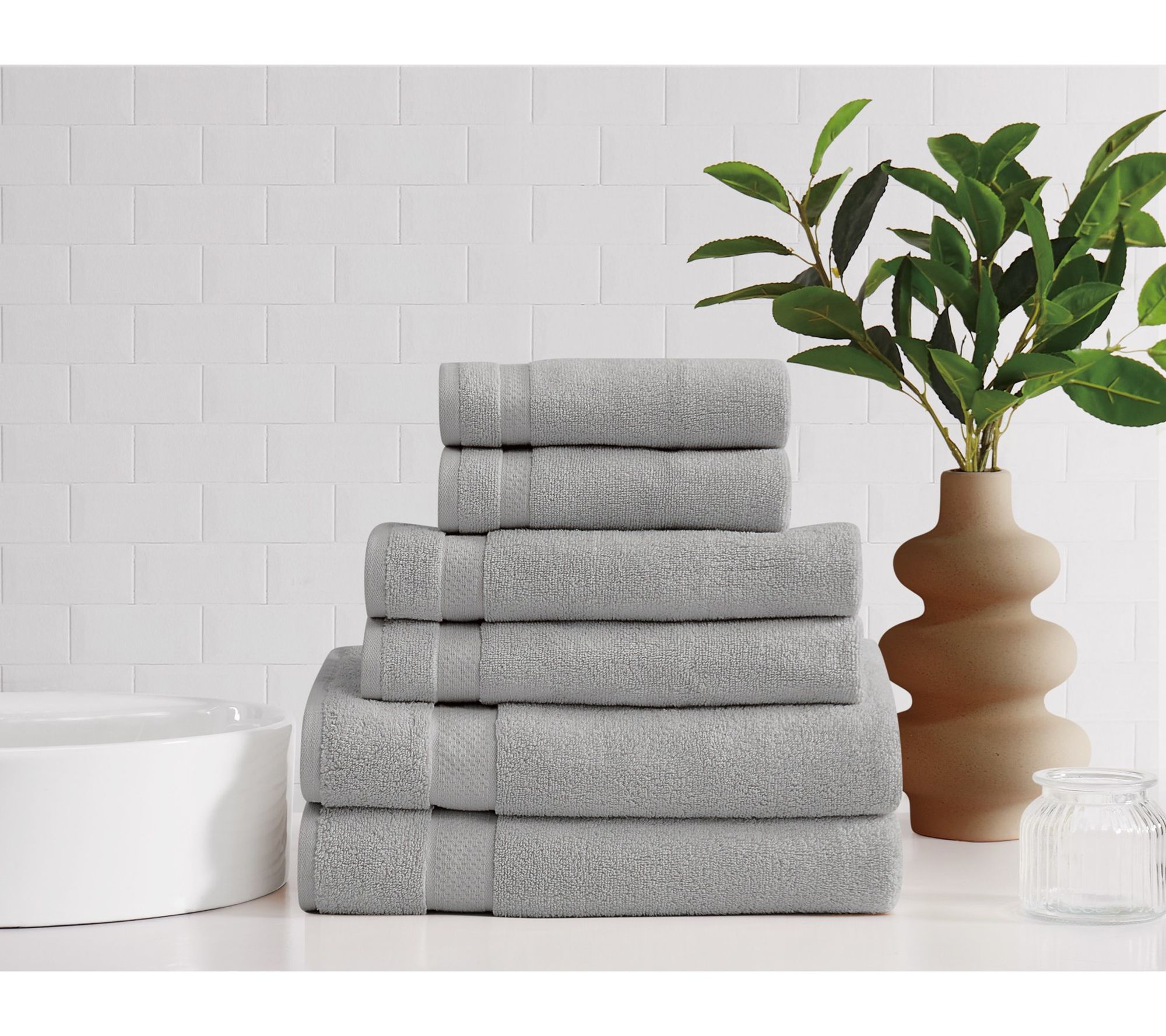 Brooklyn Loom Super Soft 6-Piece Bath Set