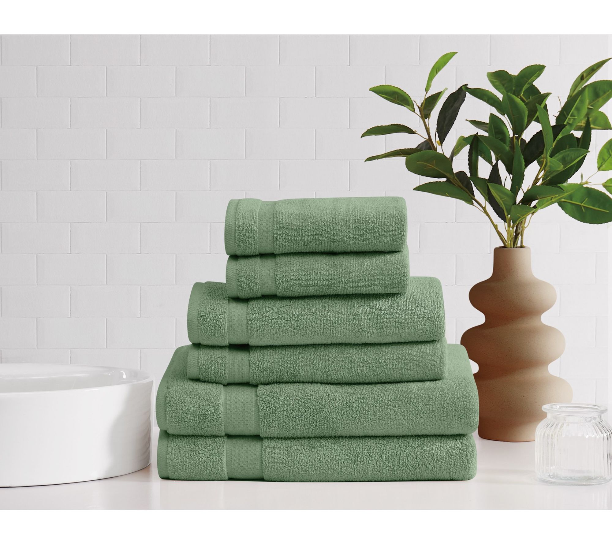 Brooklyn Loom Super Soft 6-Piece Bath Set