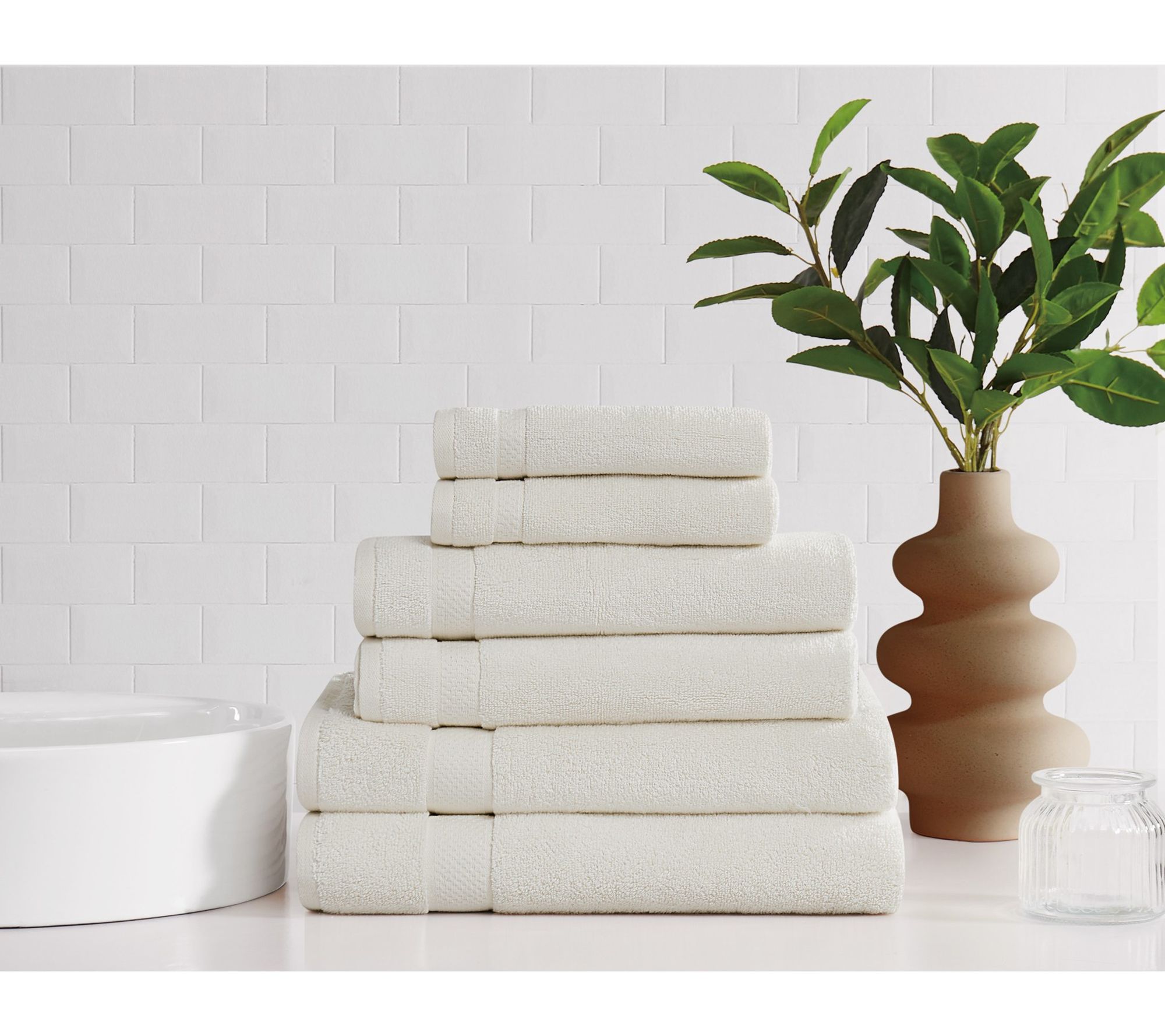 Brooklyn Loom Super Soft 6-Piece Bath Set