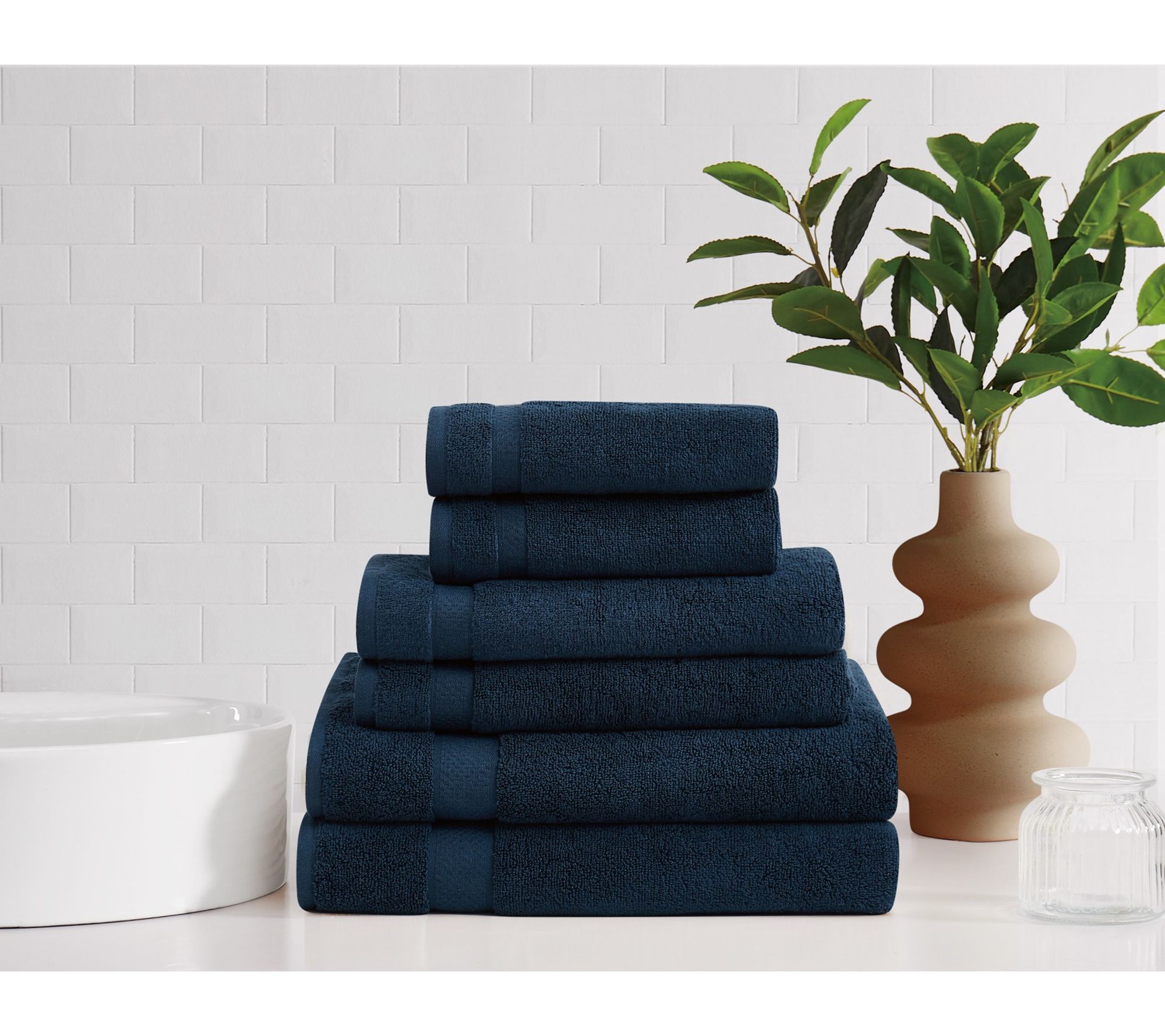 Brooklyn Loom Super Soft 6-Piece Bath Set