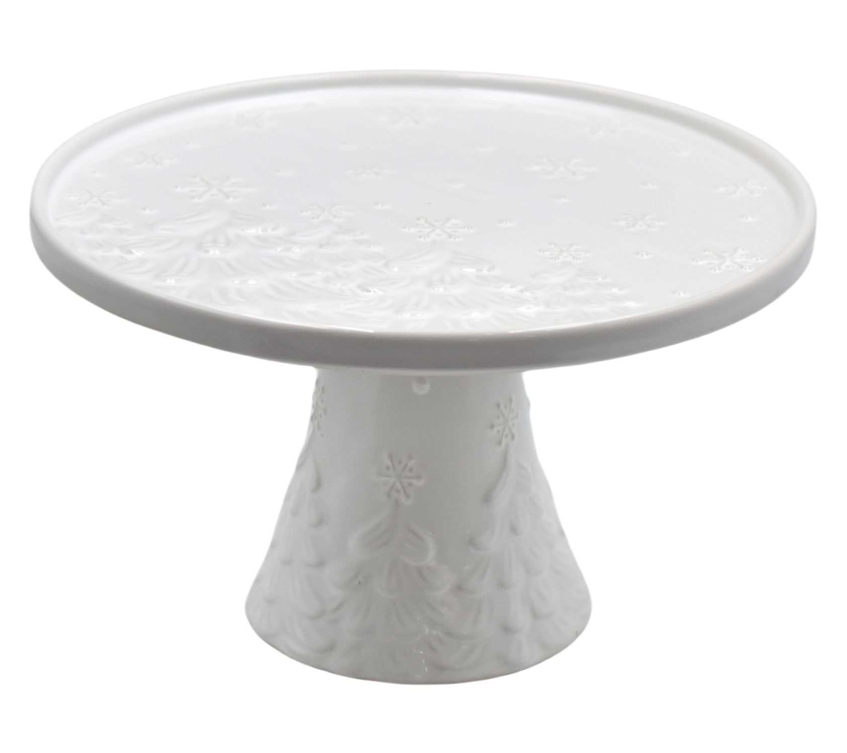 Temp-tations Seasonal 10" Holiday Cake Plate