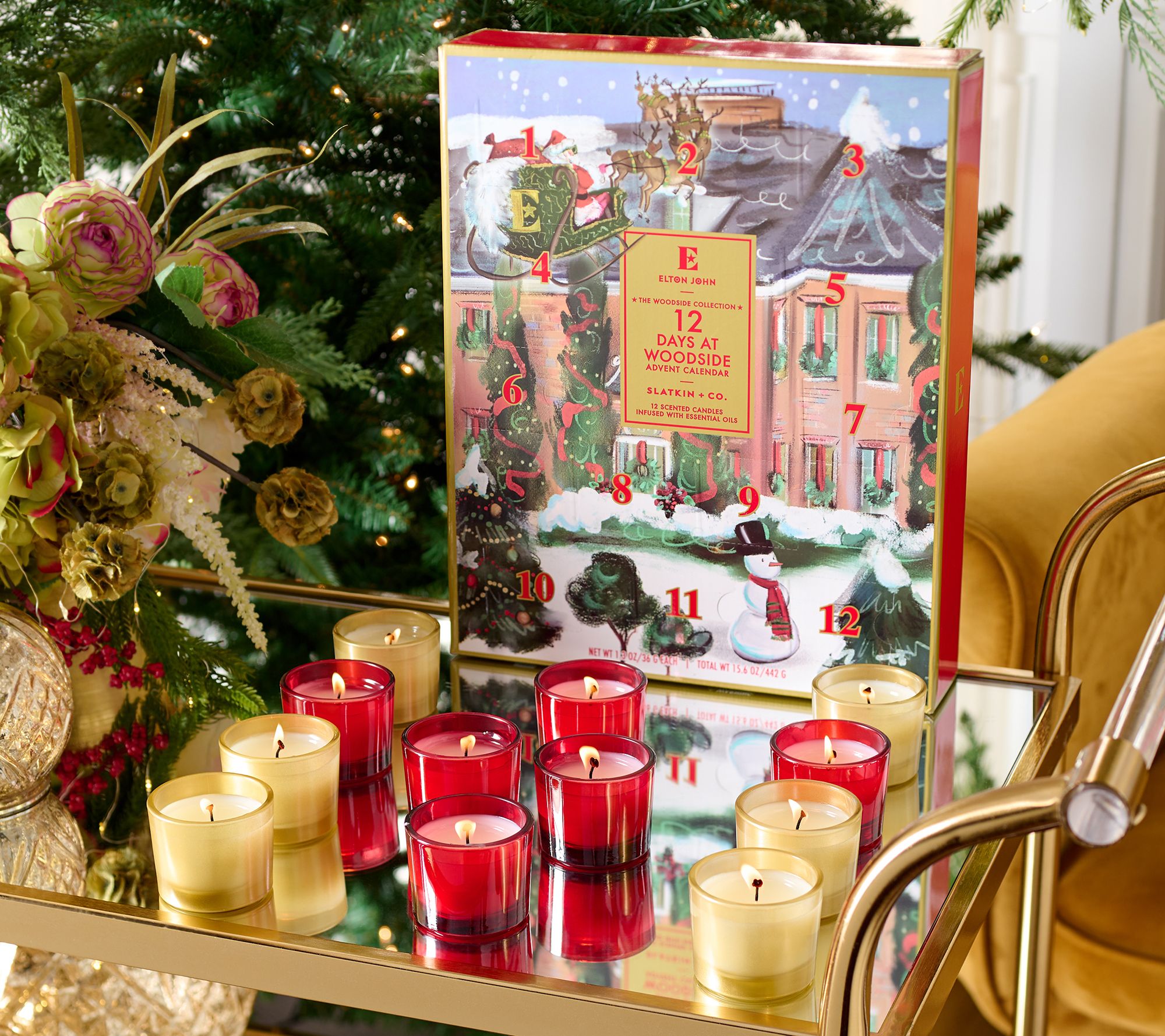 "As Is" Elton John by Slatkin + Co. 12pc Holiday Advent Calendar
