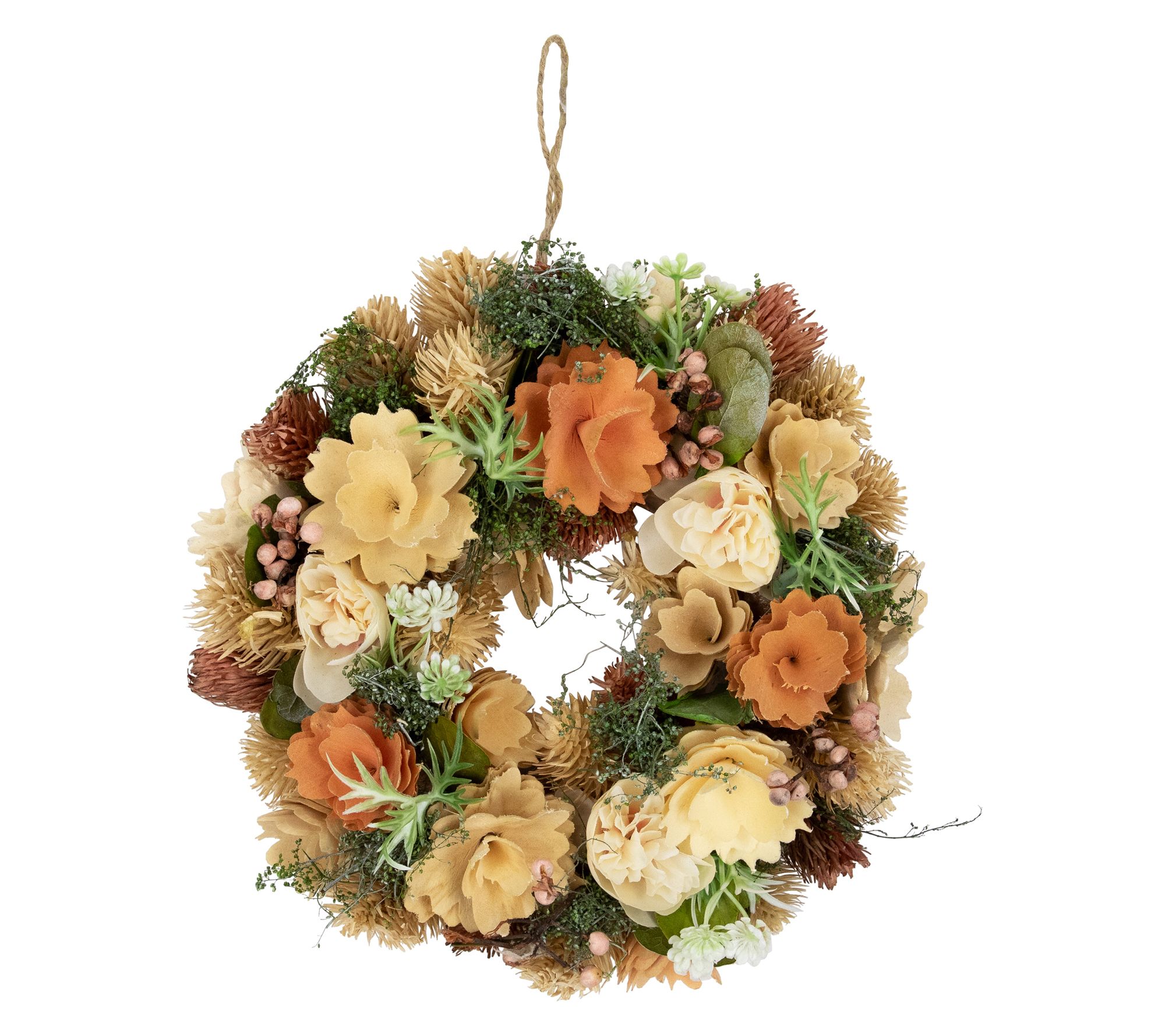 Northlight Mixed Floral Spring Wreath