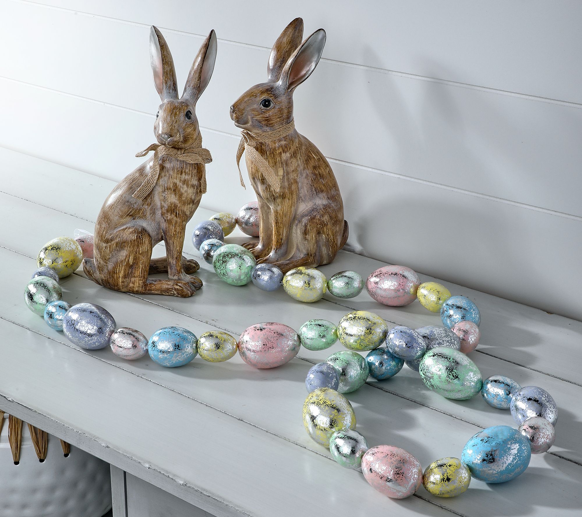72" Vintage Easter Egg Garland by Valerie