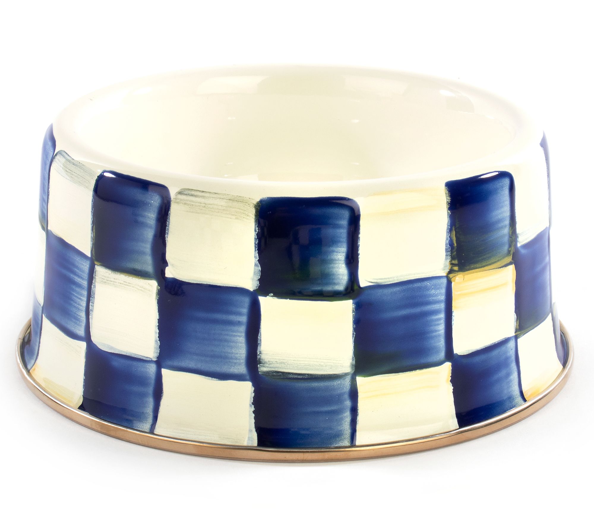 MacKenzie-Childs Check Medium Pet Dish