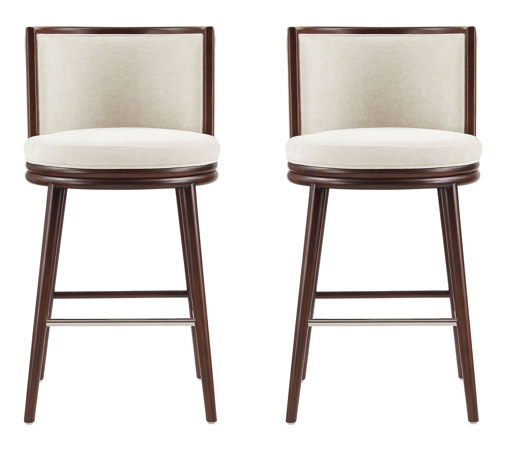 Manhattan Comfort Evalyn Barstool - Set of 2