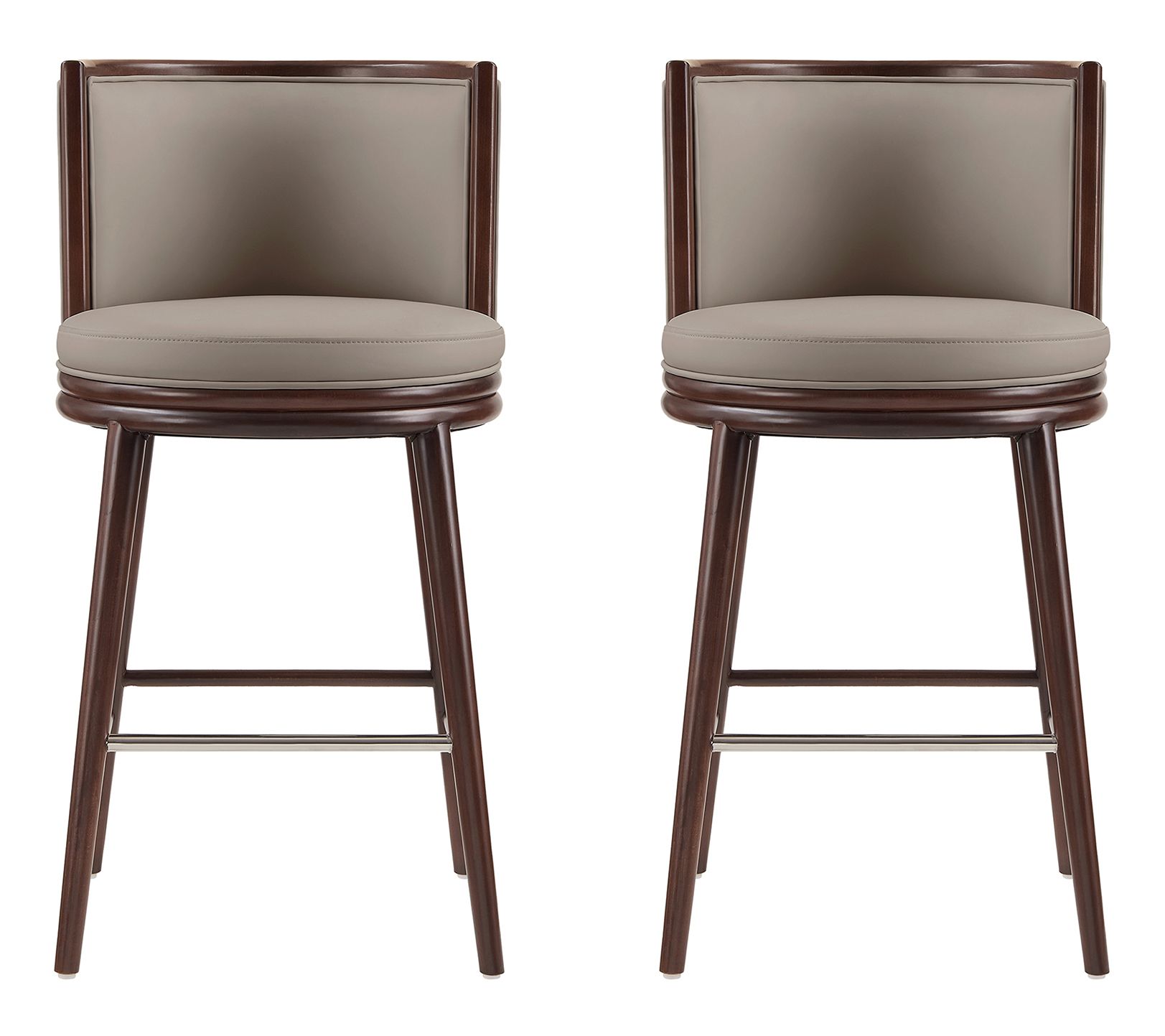 Manhattan Comfort Evalyn Barstool - Set of 2