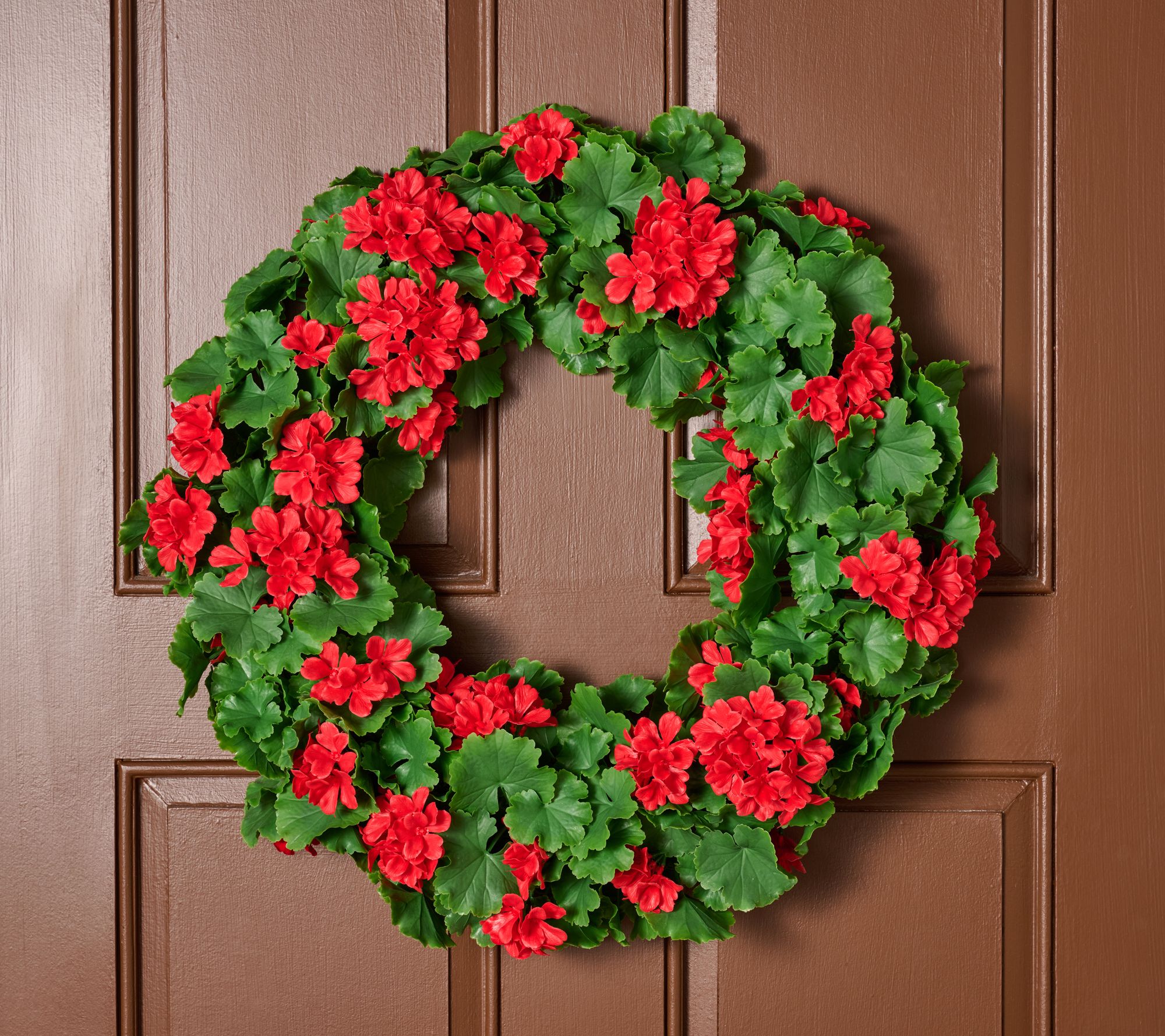 Wicker Park 24" Indoor/Outdoor Faux Floral Spring Wreath