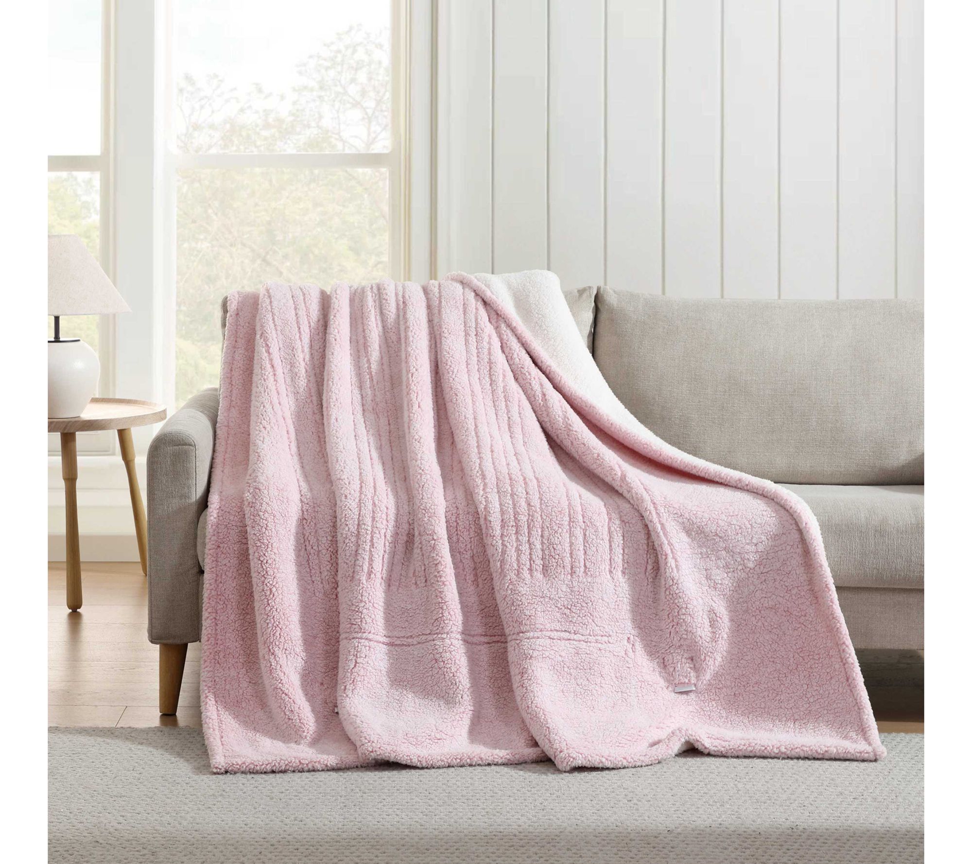 LAURA ASHLEY ピンク タオルケット ローラ アシュレイ LAURA ASHLEY ジョゼッテ柄 タオルケット