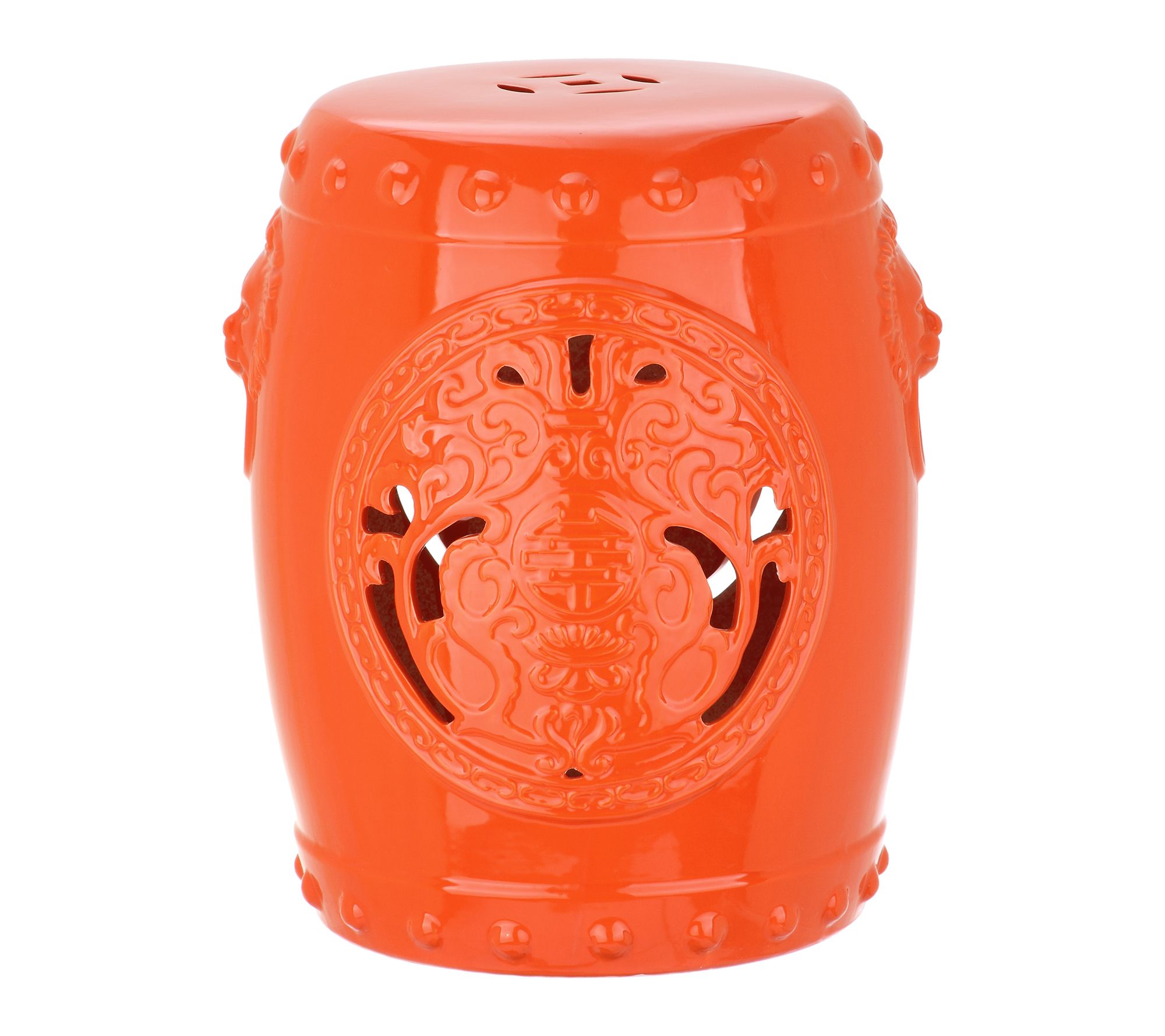 Dragon Coin Garden Stool by Valerie