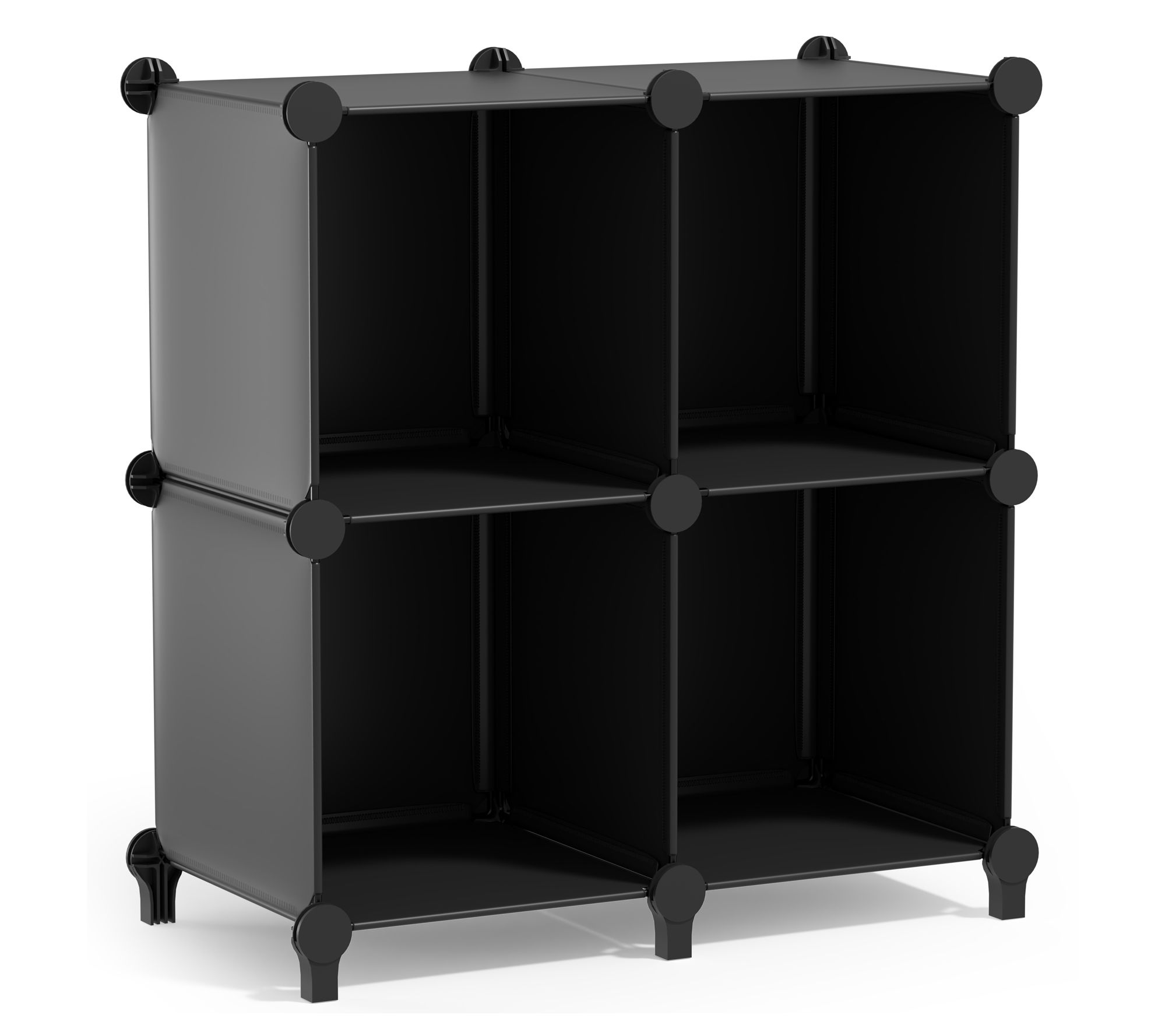 Sorbus Cube Storage Organizer Cubby Shelf - Set of 4