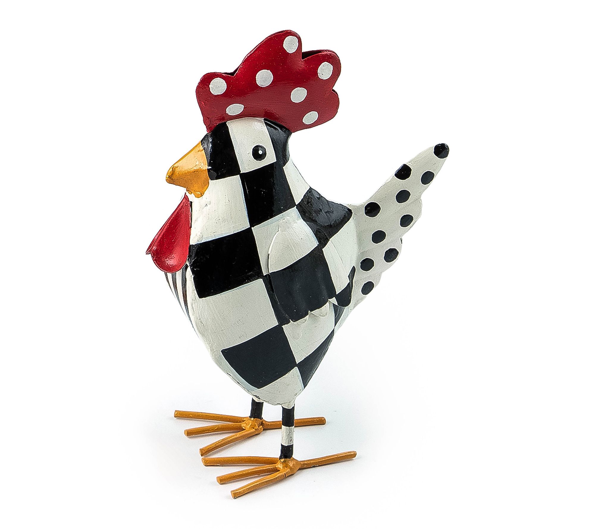 MacKenzie -Childs Checkerdot Rooster - Medium
