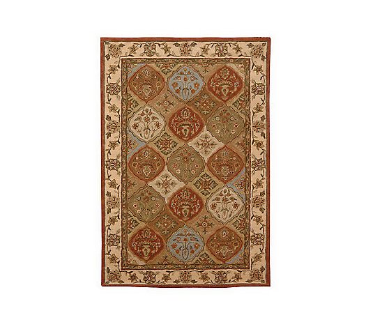 Royal Palace Persian Style Panel Design, Qvc Large Area Rugs