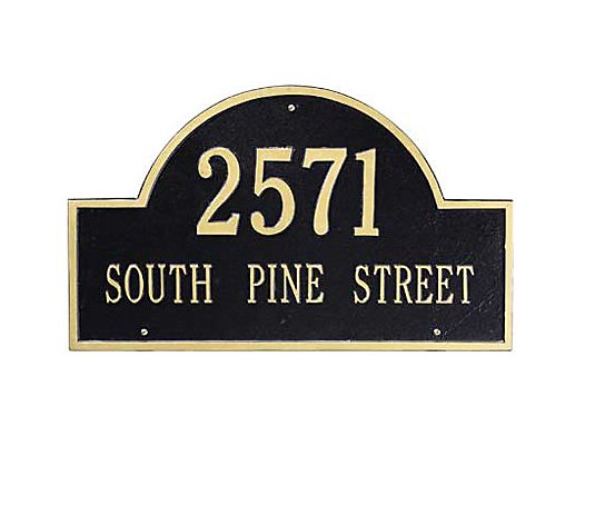 Personalized Arch Marker - Estate Wall