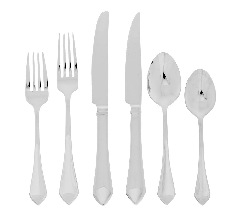 Martha Stewart 16-Piece Garden Cottage Flatware Set