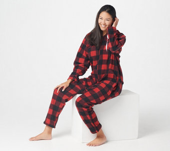 Forever Lazy Fleece Unisex Onesie with Pocket, Hood & Removable Feet