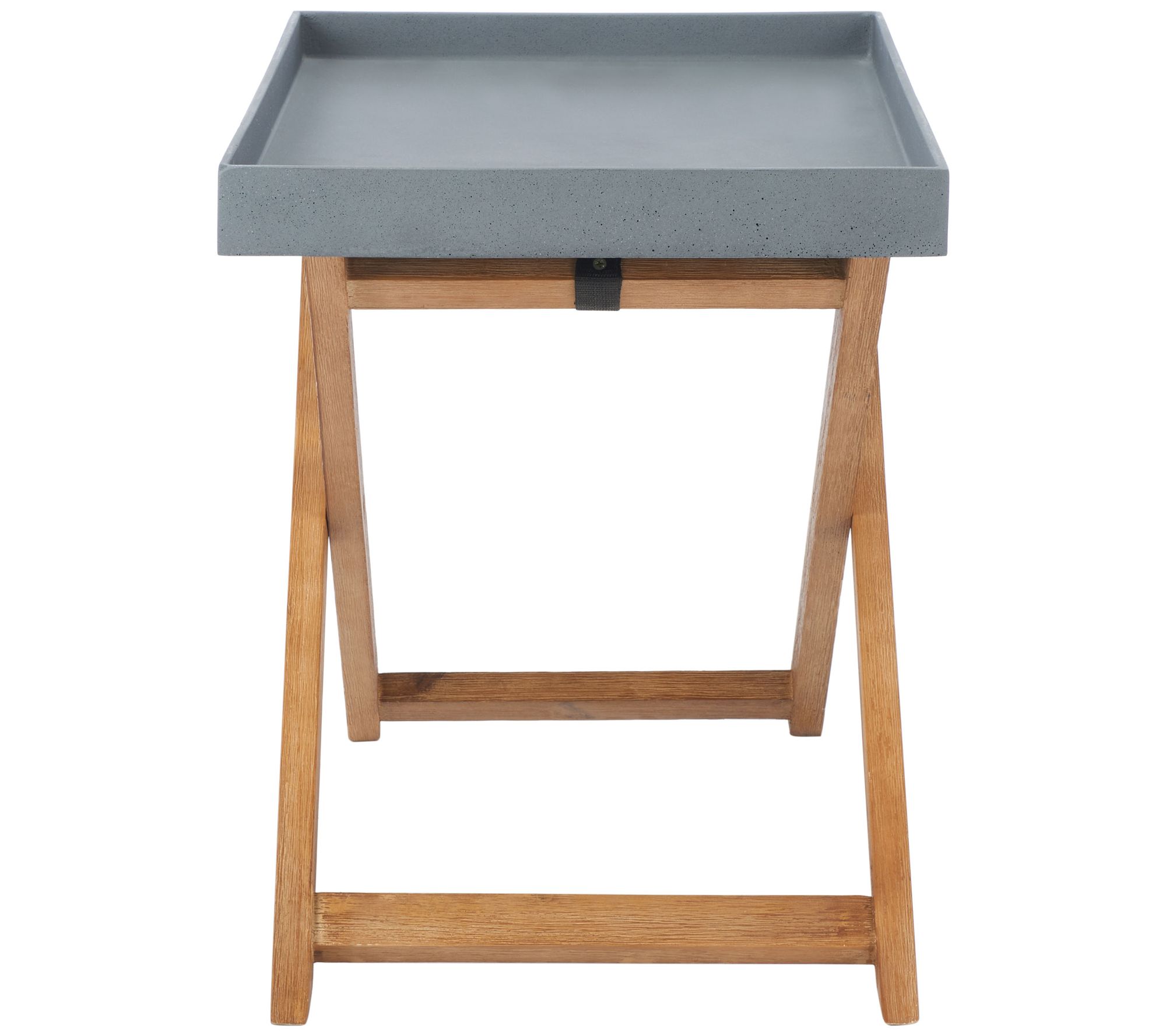 Terance Side Table Grey by Safavieh