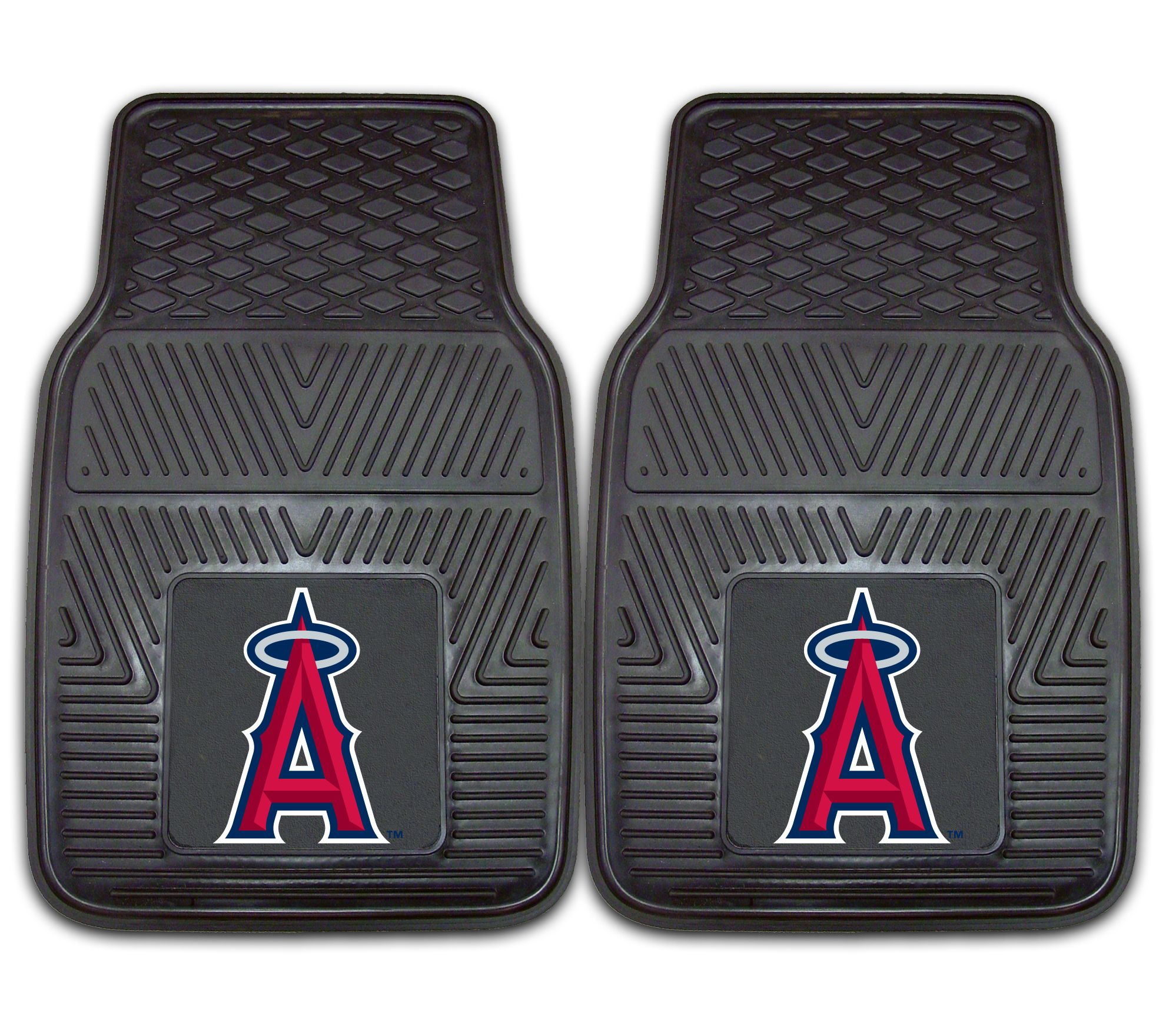 Los Angeles Angels Heavy Duty Car Mat - Set of