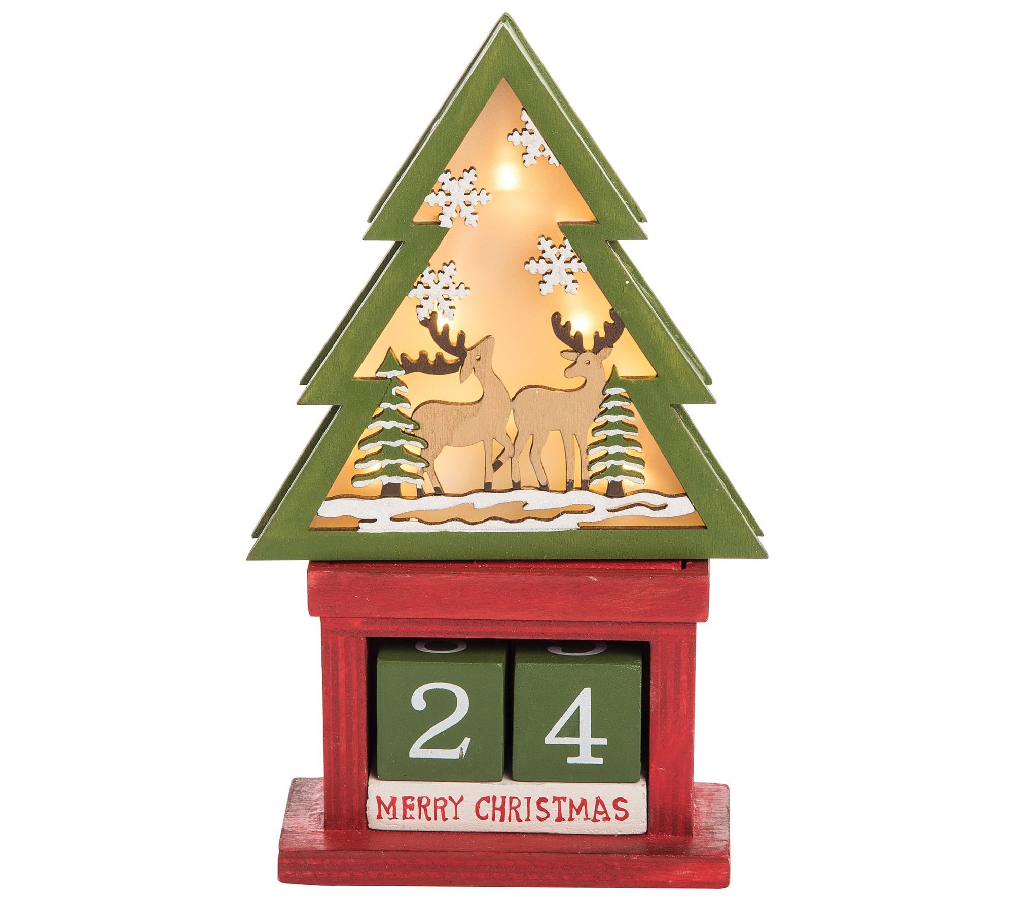 Gallerie II LED Tree Calendar Blocks