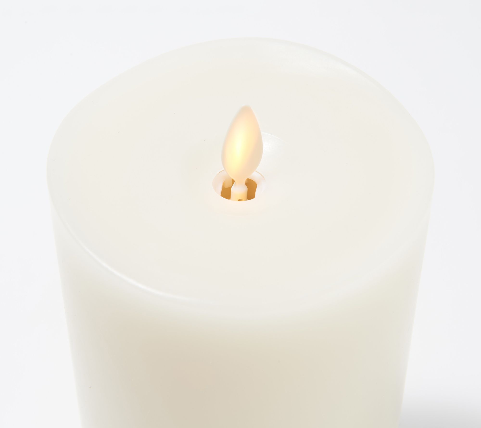 "As Is" LightLi 7" Flameless Wick to Flame Pillar by Luminara