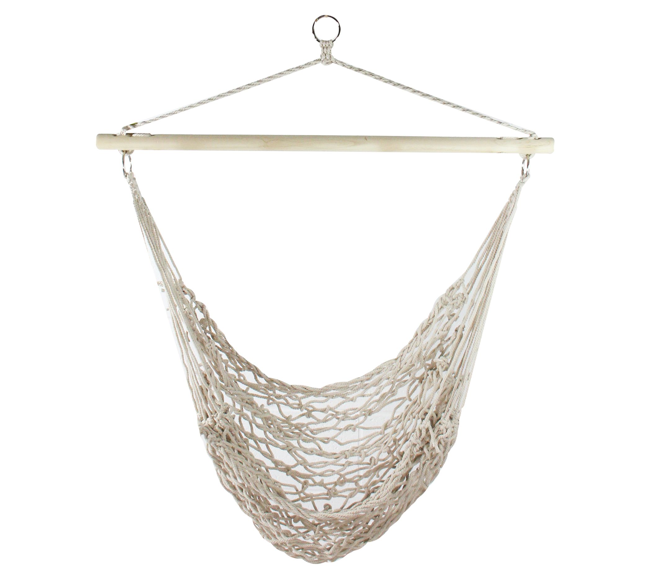 Northlight 44" x 39" Cotton Macrame Hammock Char